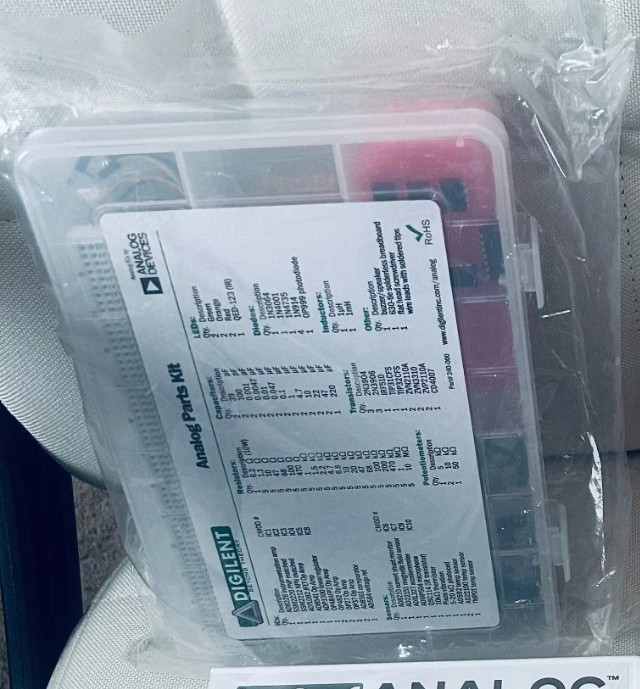 New Analog Parts Kit from Digilent
