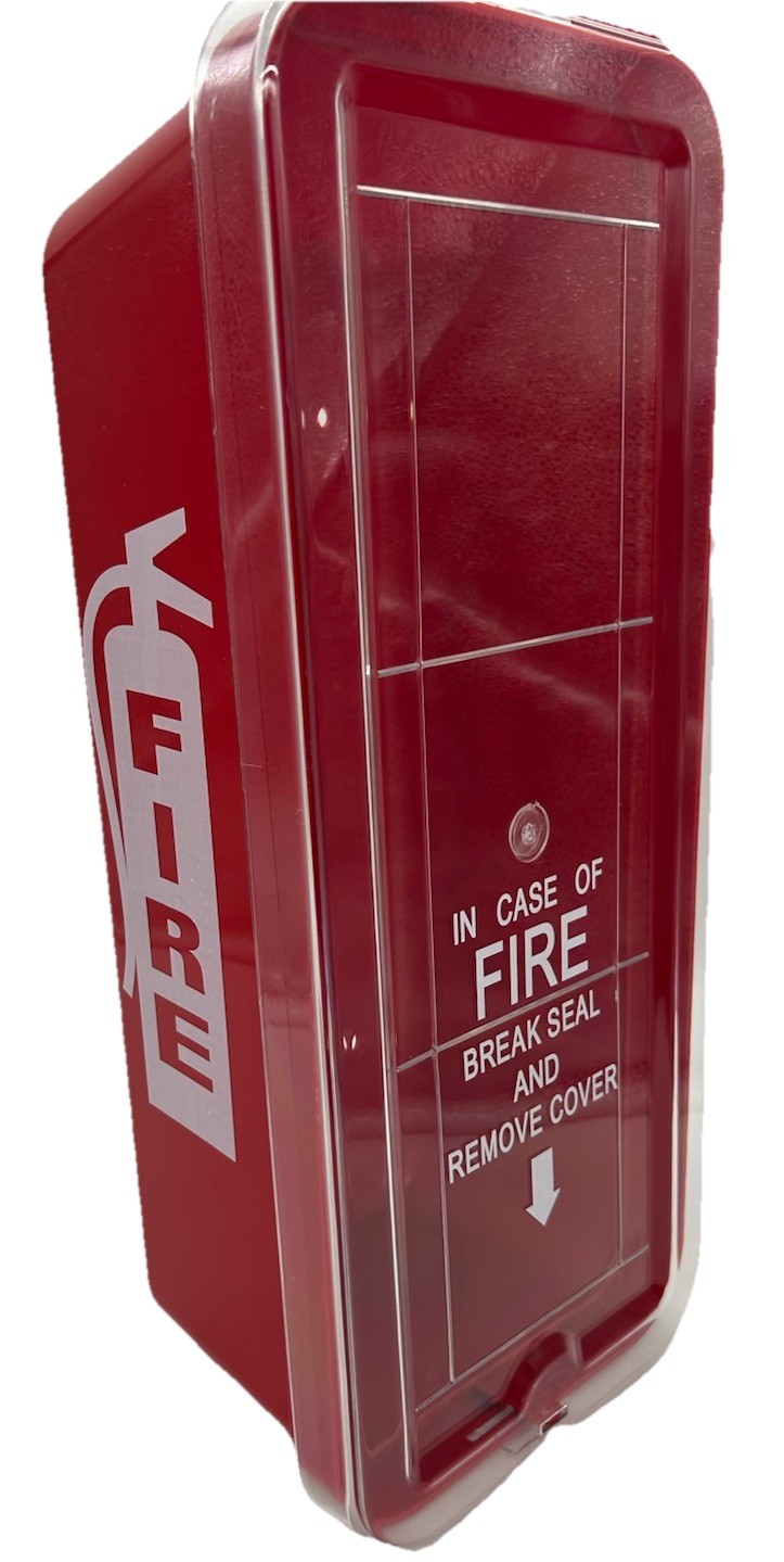 Plastic Fire Extinguisher Cabinet for Indoor and Outdoor Use