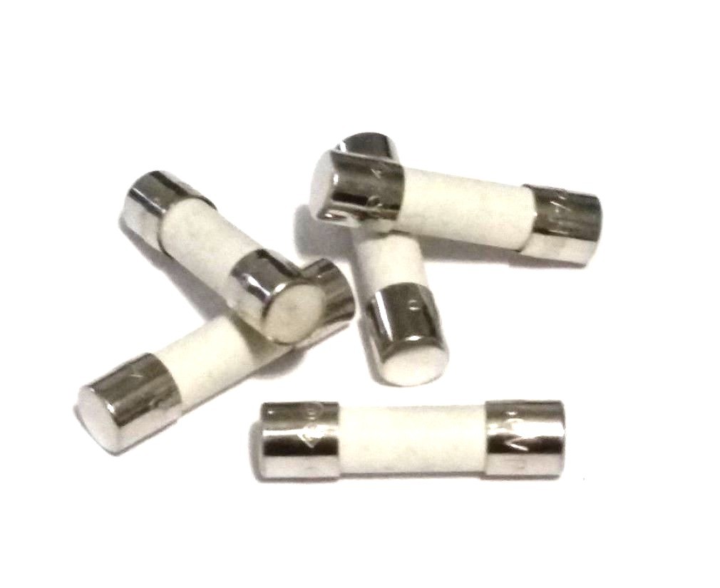 SET OF 5 LF T 8AH 250V P T8AH SLOW BLOWING BLOW CERAMIC LITTELFUSE FUSES