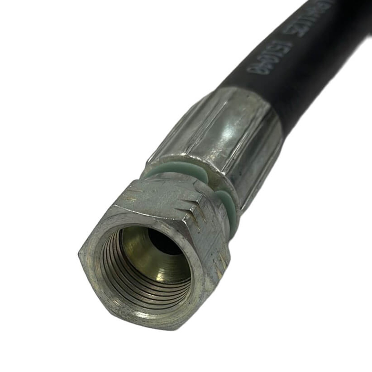 Hydraulic Hose Assembly 3/8″ x 48″ 2-Wire JIC Swivel Female Fittings NEW