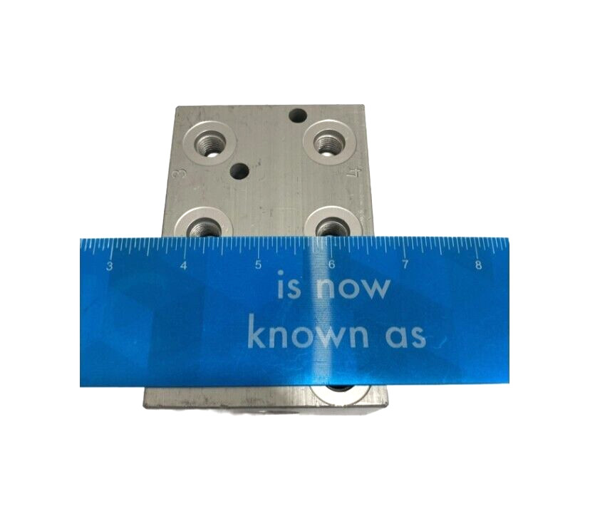 HYDRAULIC MANIFOLD BLOCK POLISHED