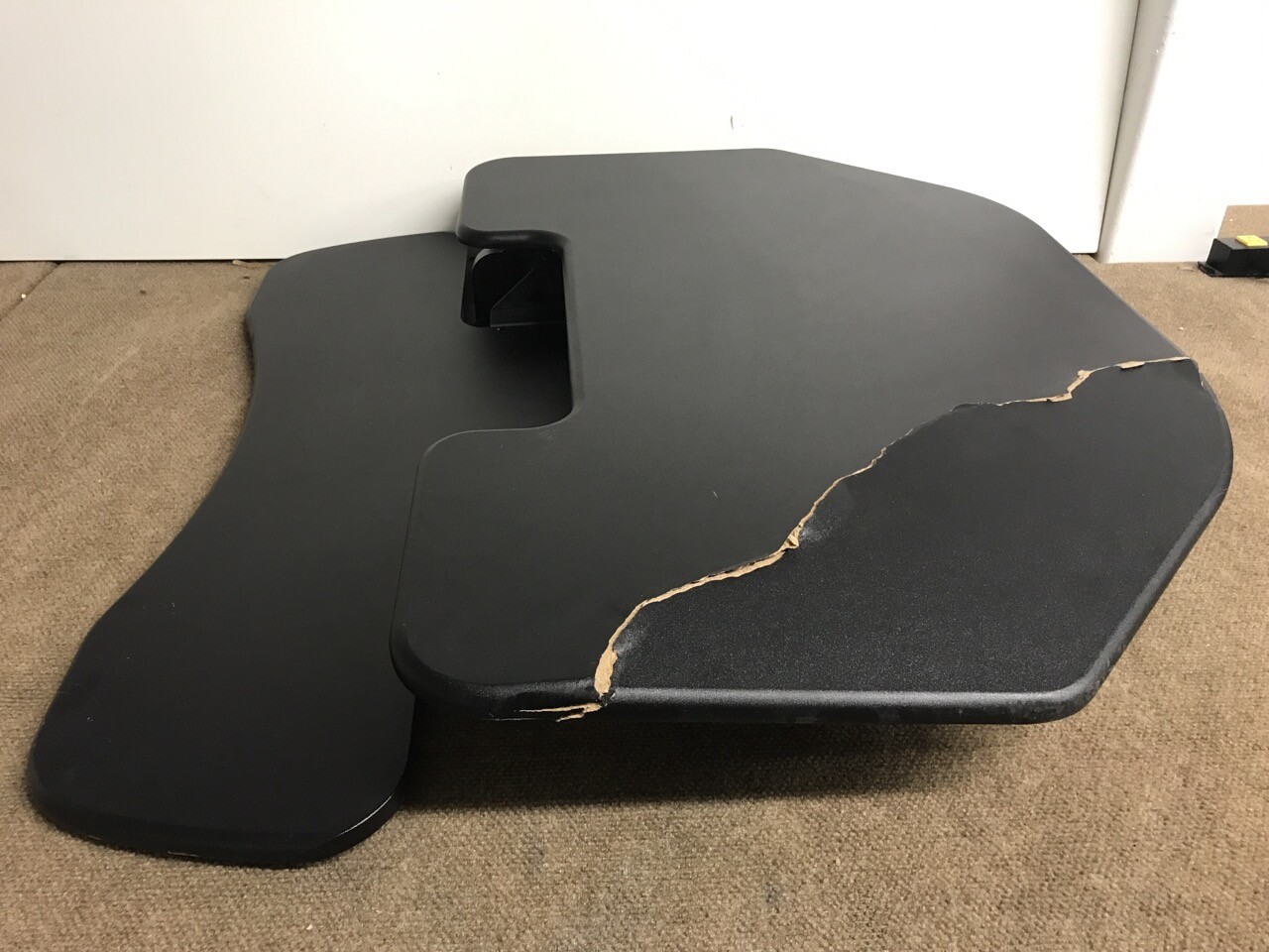 Varidesk Cube Corner 36 45007 ✅❤️️✅❤️️✅❤️️✅❤️️ READ Broken Top