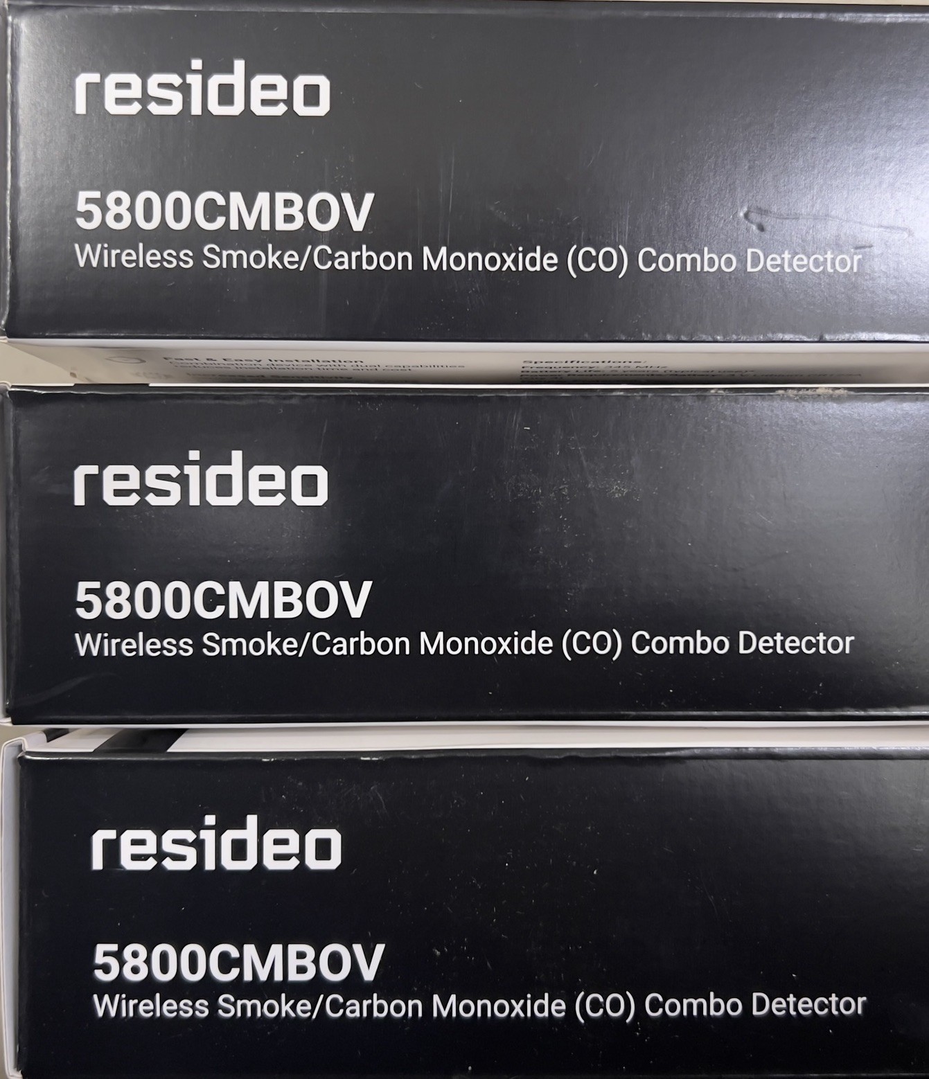 5800CMBOV Honeywell Resideo Wireless Smoke / Heat / CO Combo Detector New Sealed