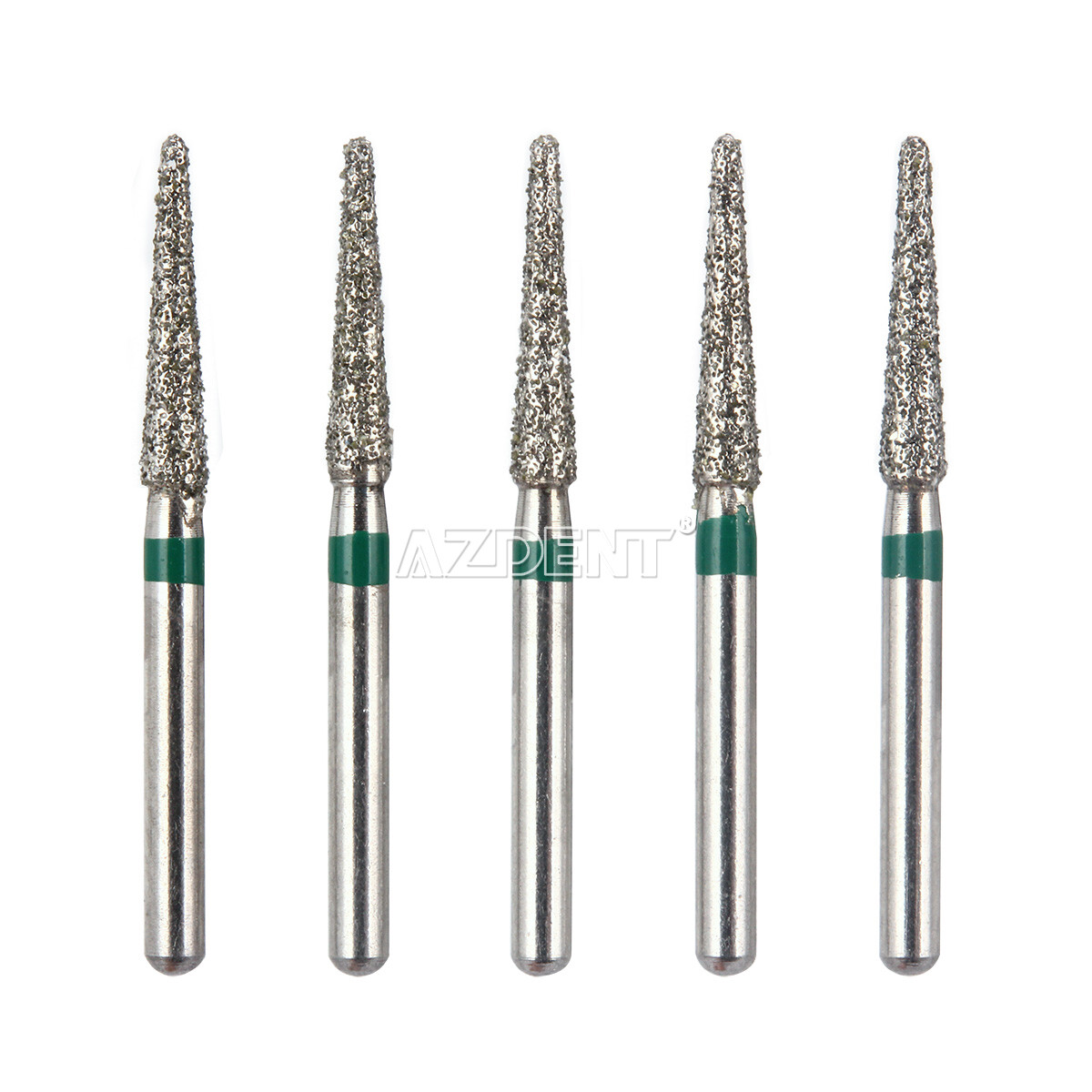 100pcs AZDENT Dental FG Diamond Burs for High Speed Handpiece Friction Grip