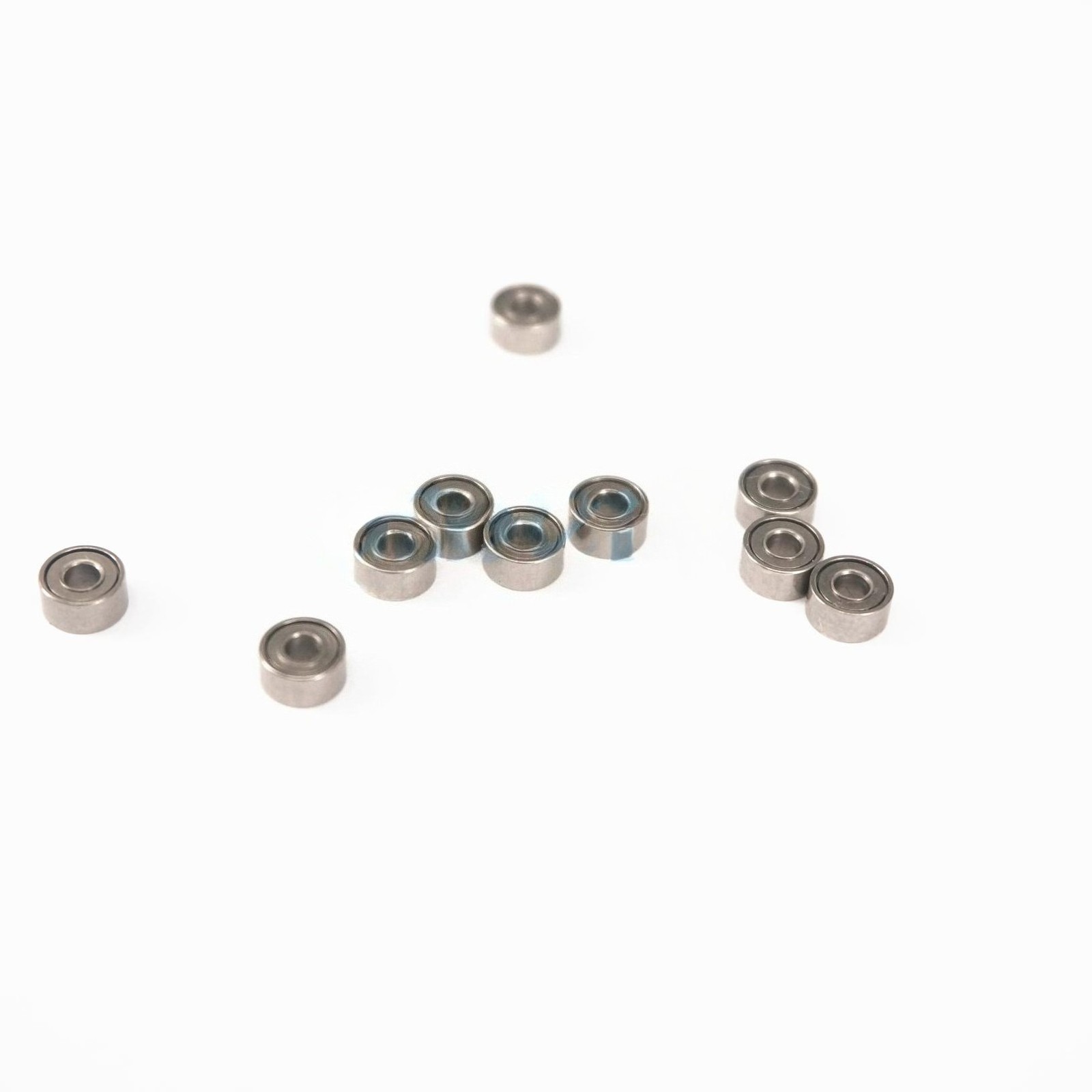 (100) 1.5 x 4 x 2mm Micro Shielded Deep Groove Ball 681xZZ Model Radial Bearing