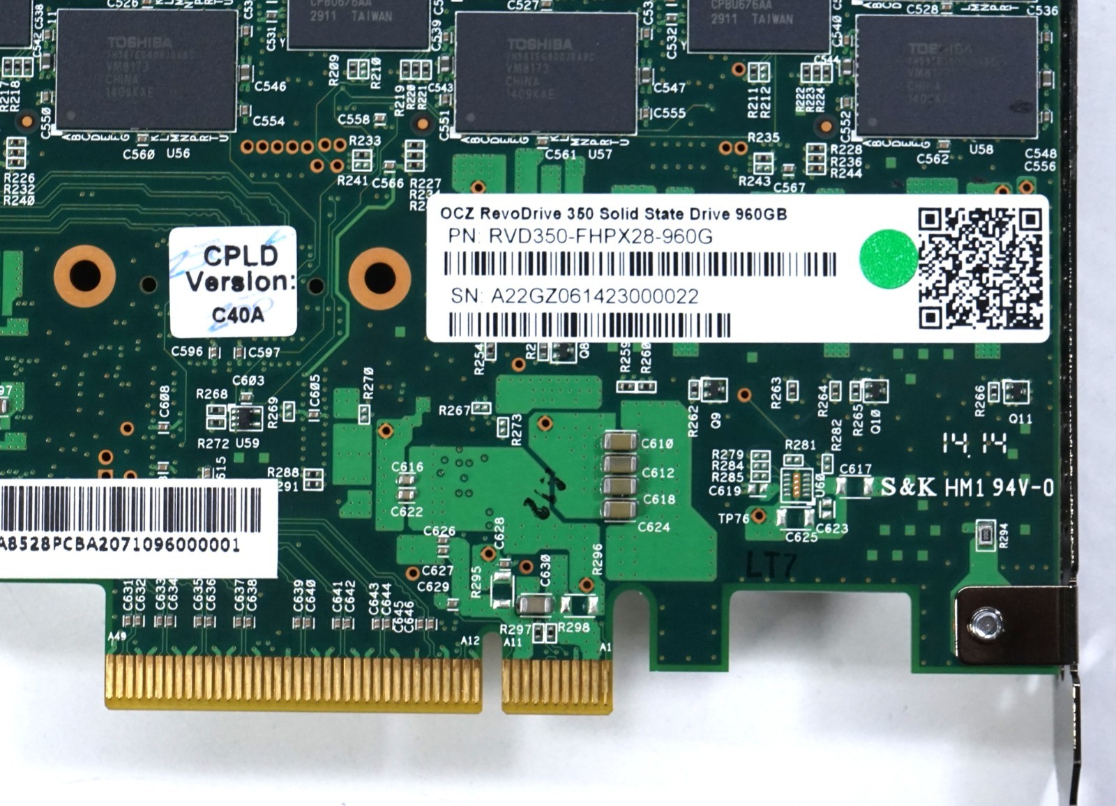 OCZ RevoDrive 350 960GB PCIe Solid State Drive SSD (RVD350-FHPX28-960G)