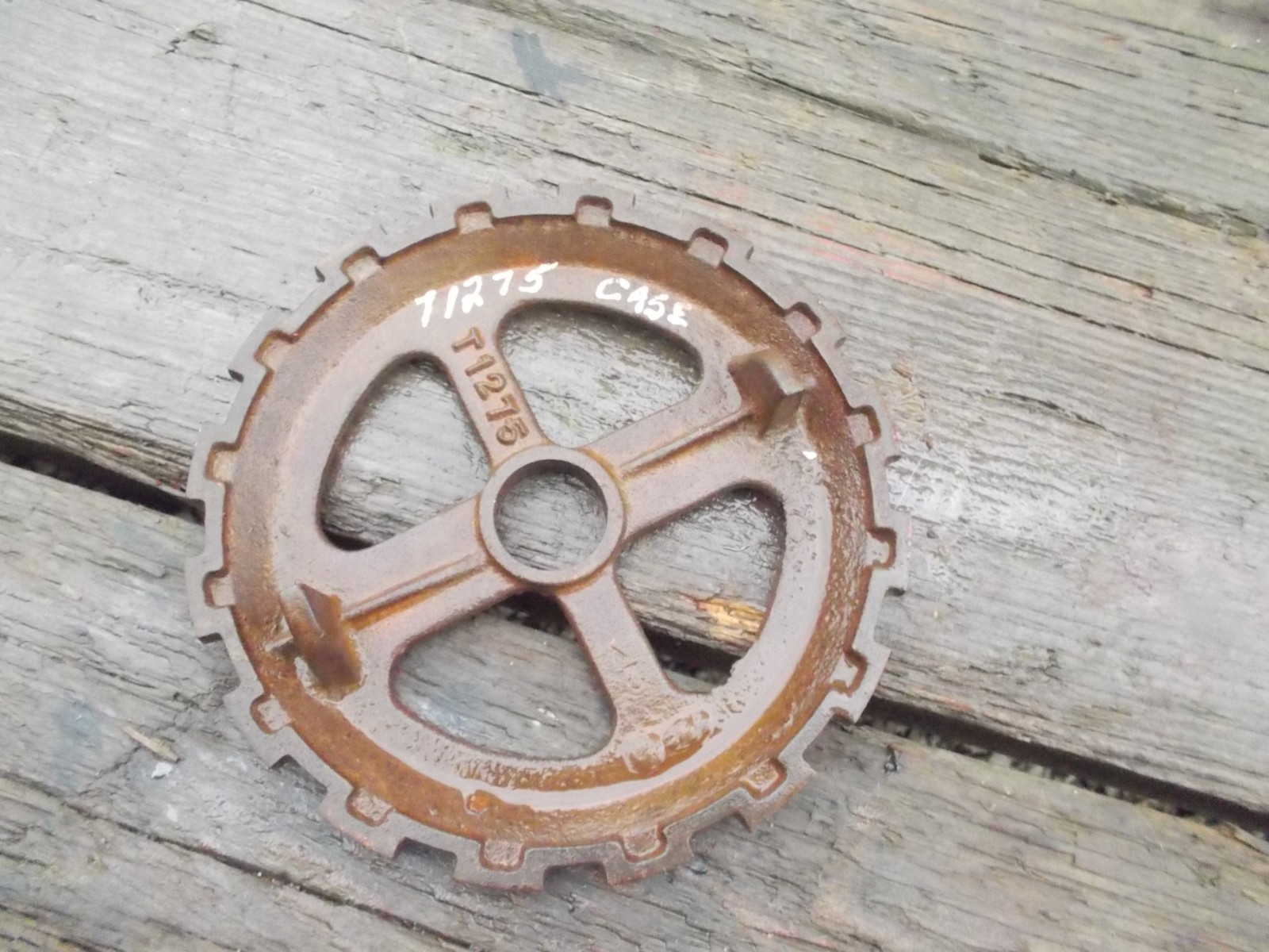 Case Planter steel seed plate T1275 T 1275 (2) Plates