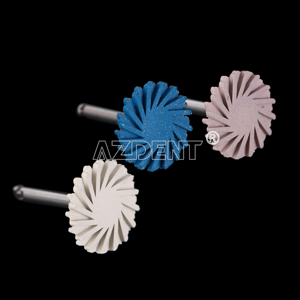 Dental Composite Polishing Kit Diamond RA HP Polisher Burs F Contra Angle 2.35mm