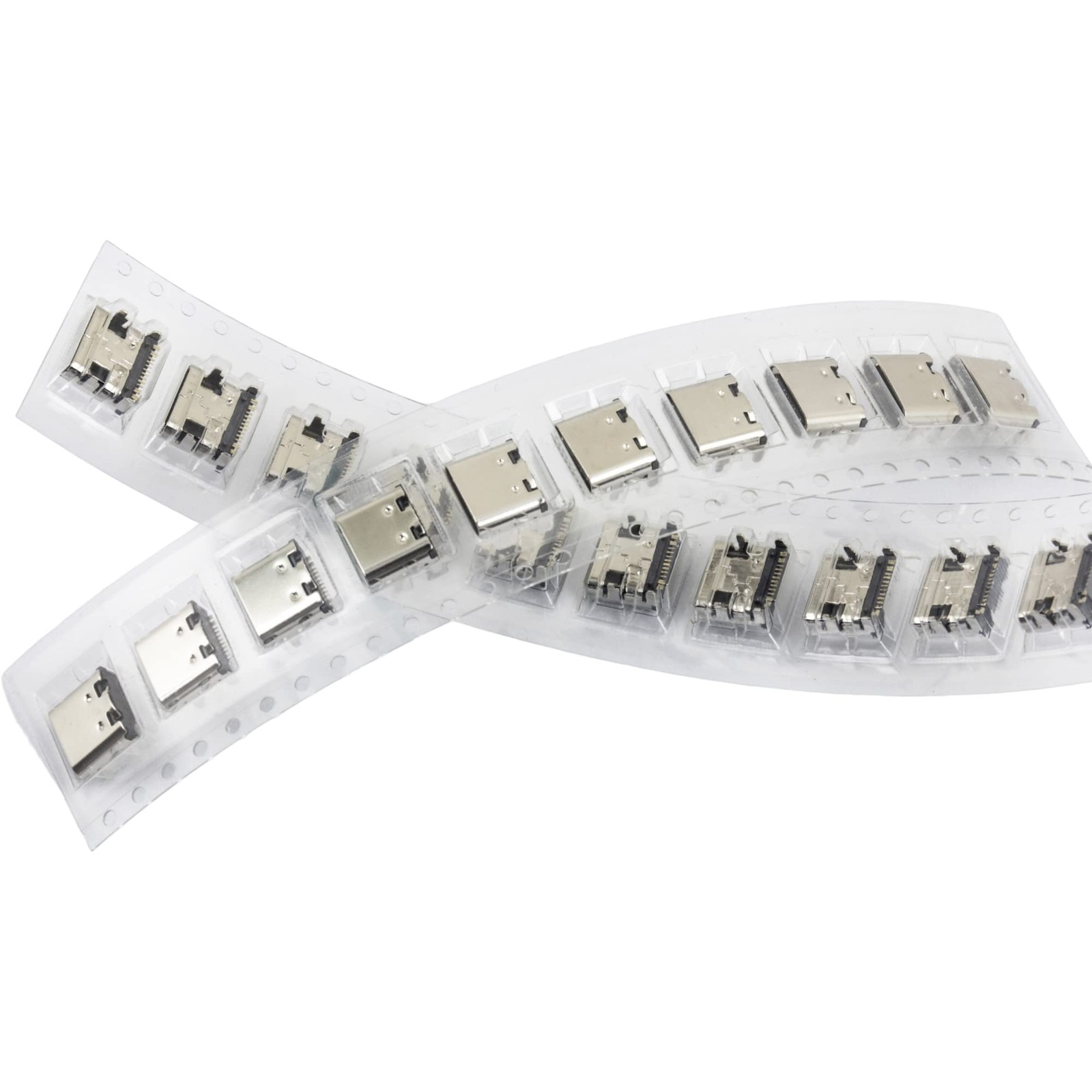 USB Type C 3.1 Female Socket 16Pins Solder Connector Jack Port Replacement 10pcs