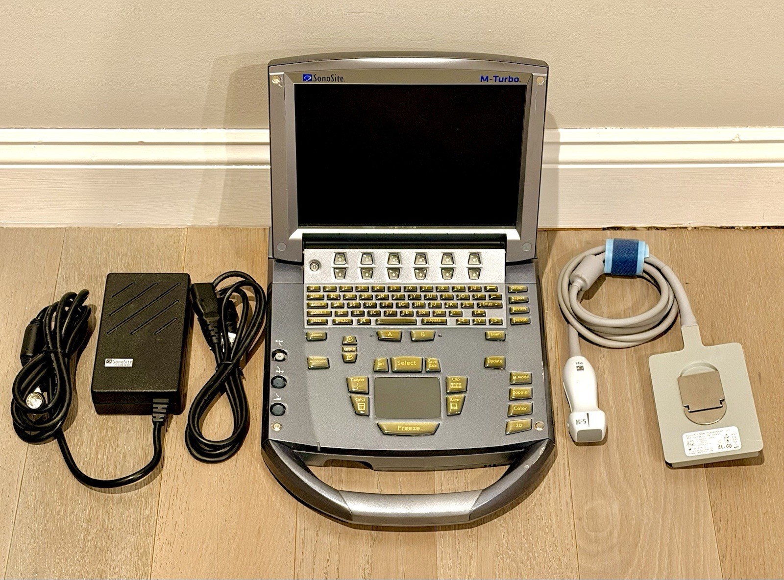 SonoSite M-TURBO PORTABLE ULTRASOUND w/ MINI DOCK & P21X PROBE – Tested