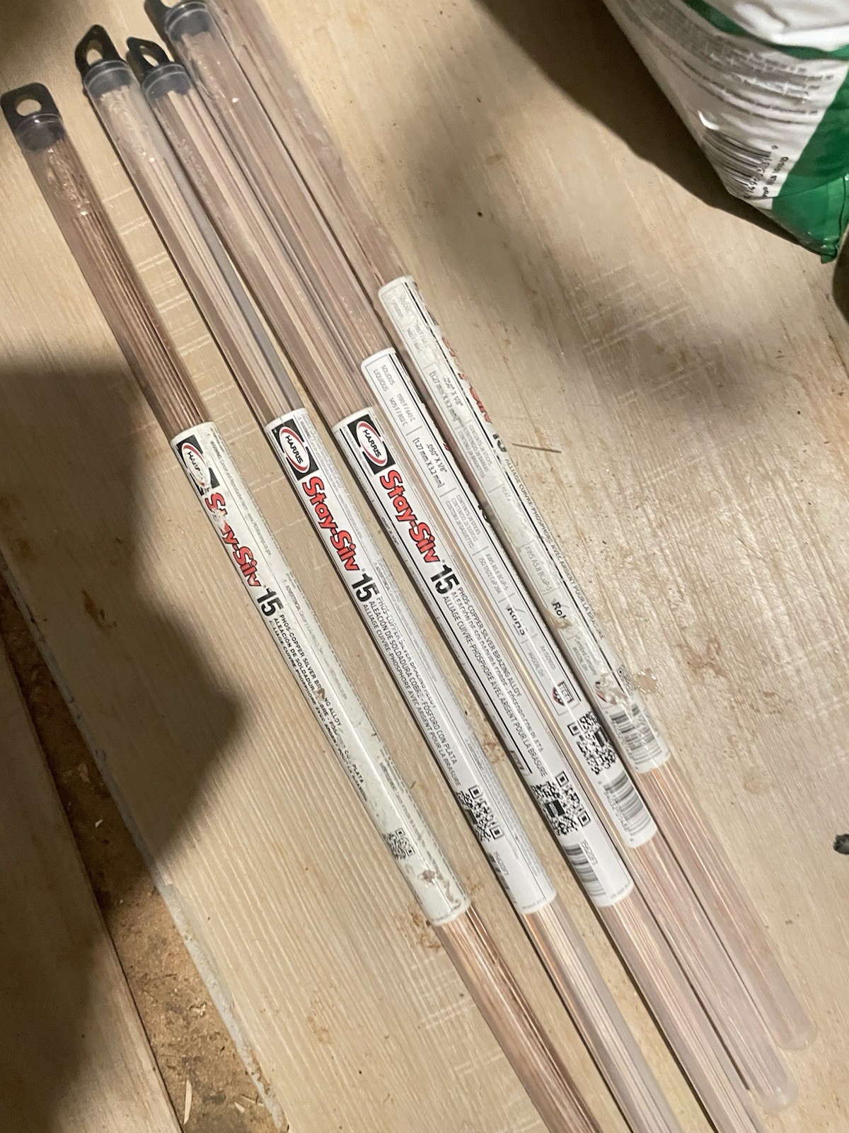 Harris Stay-Silv 15 Phos-Copper Silver Brazing Rod Silver Brazing Alloy Welding