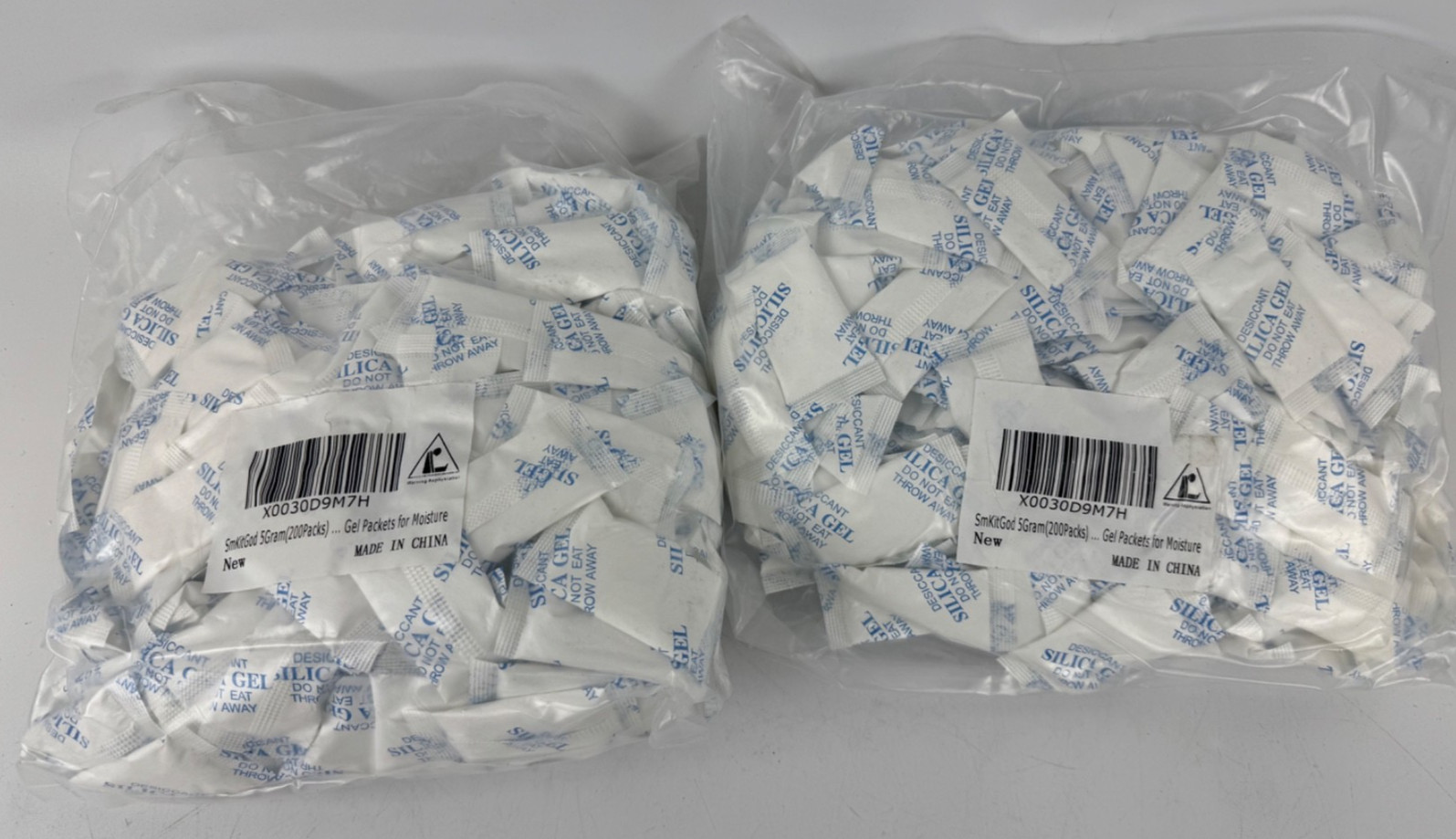 5Grams Food Grade Moisture Absorbers Silica Gel Packs Desiccant 400 Packs