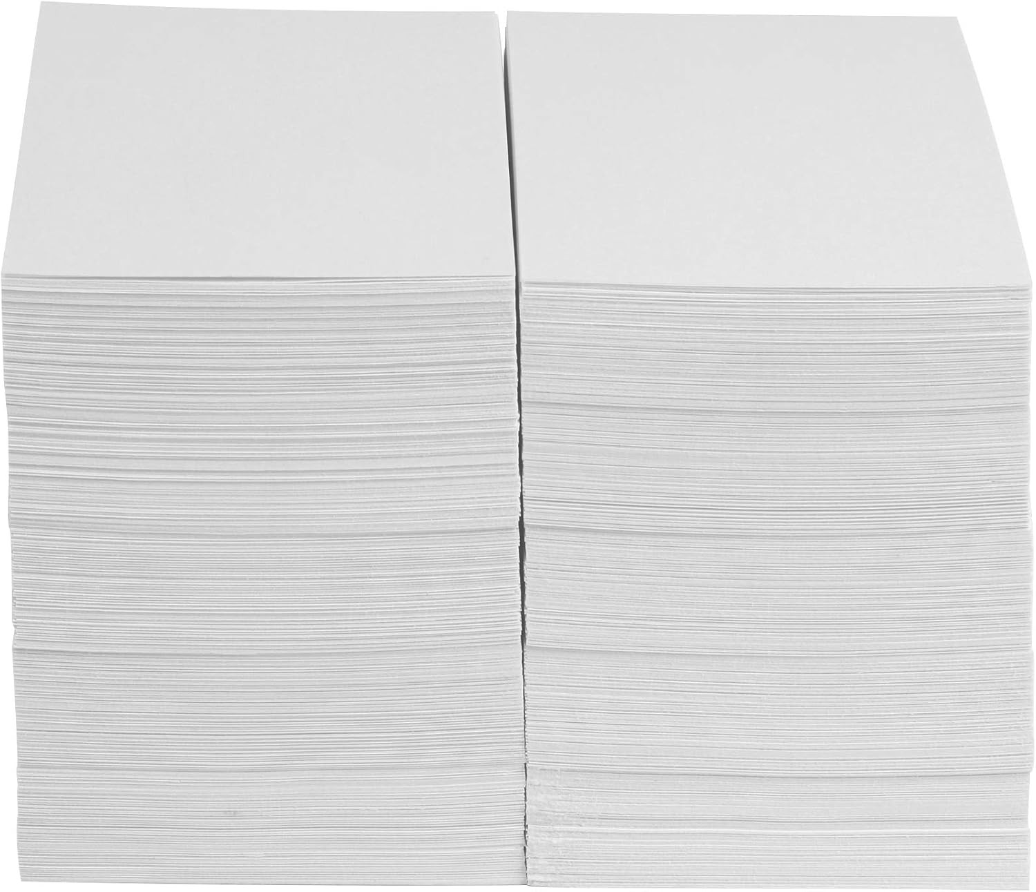 Blank Index Cards, White, 4″ x 6″, 1000 Count (Pack of 2)
