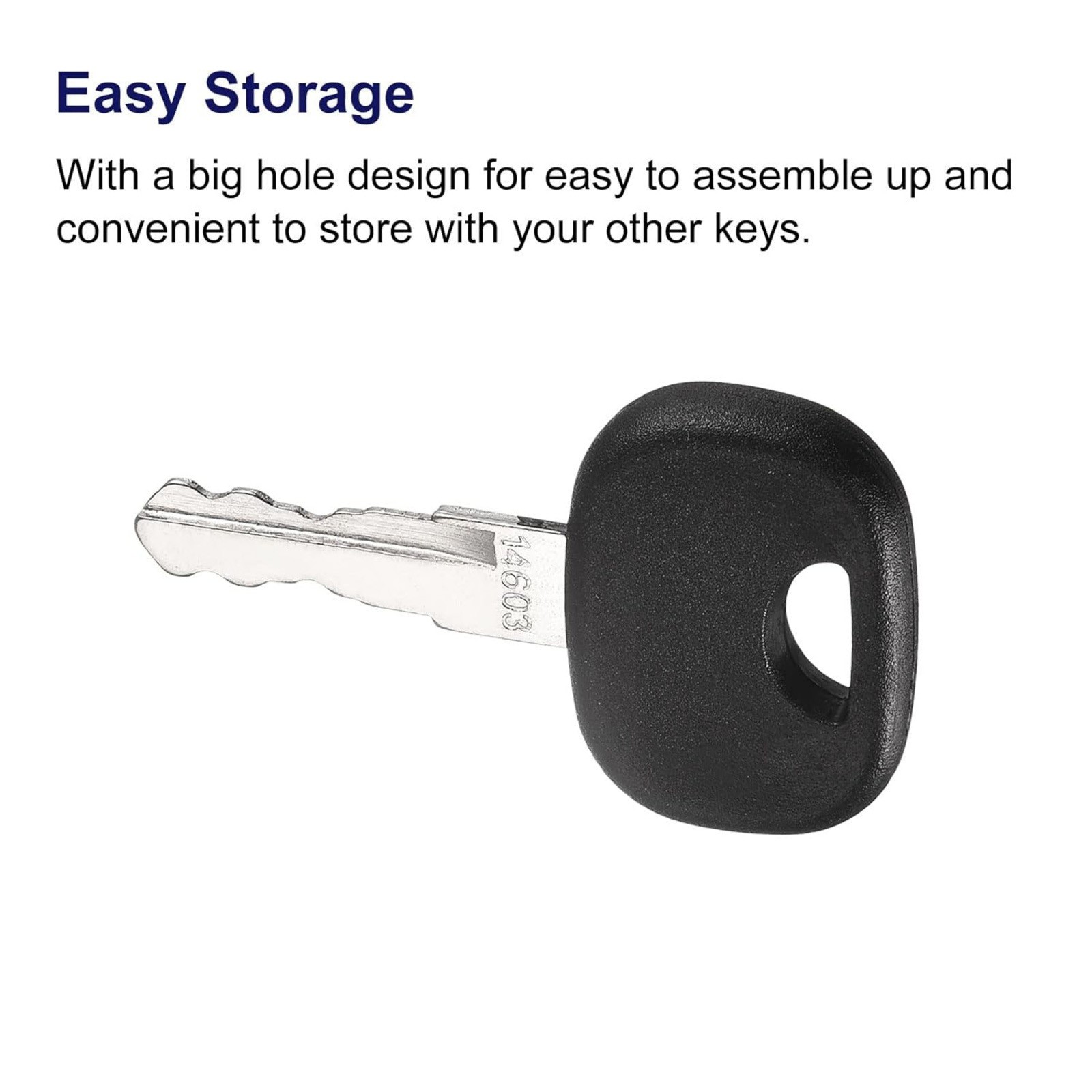 5 Pack 14603 Ignition Key For Linde Forklifts T Series T20-T40 H Series H40-H80
