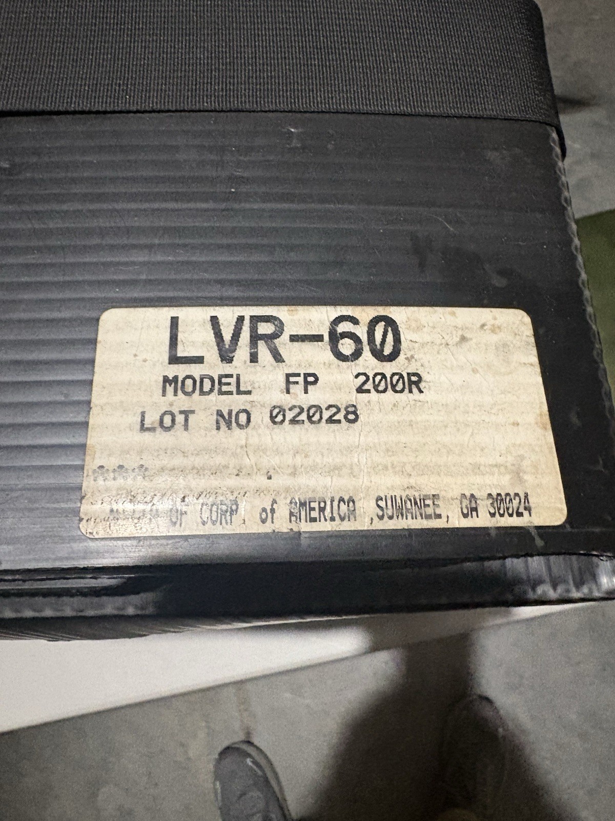Nitta LVR-60 Belt Splicing System. Includes PCF-2210R And FP-200R. Used.