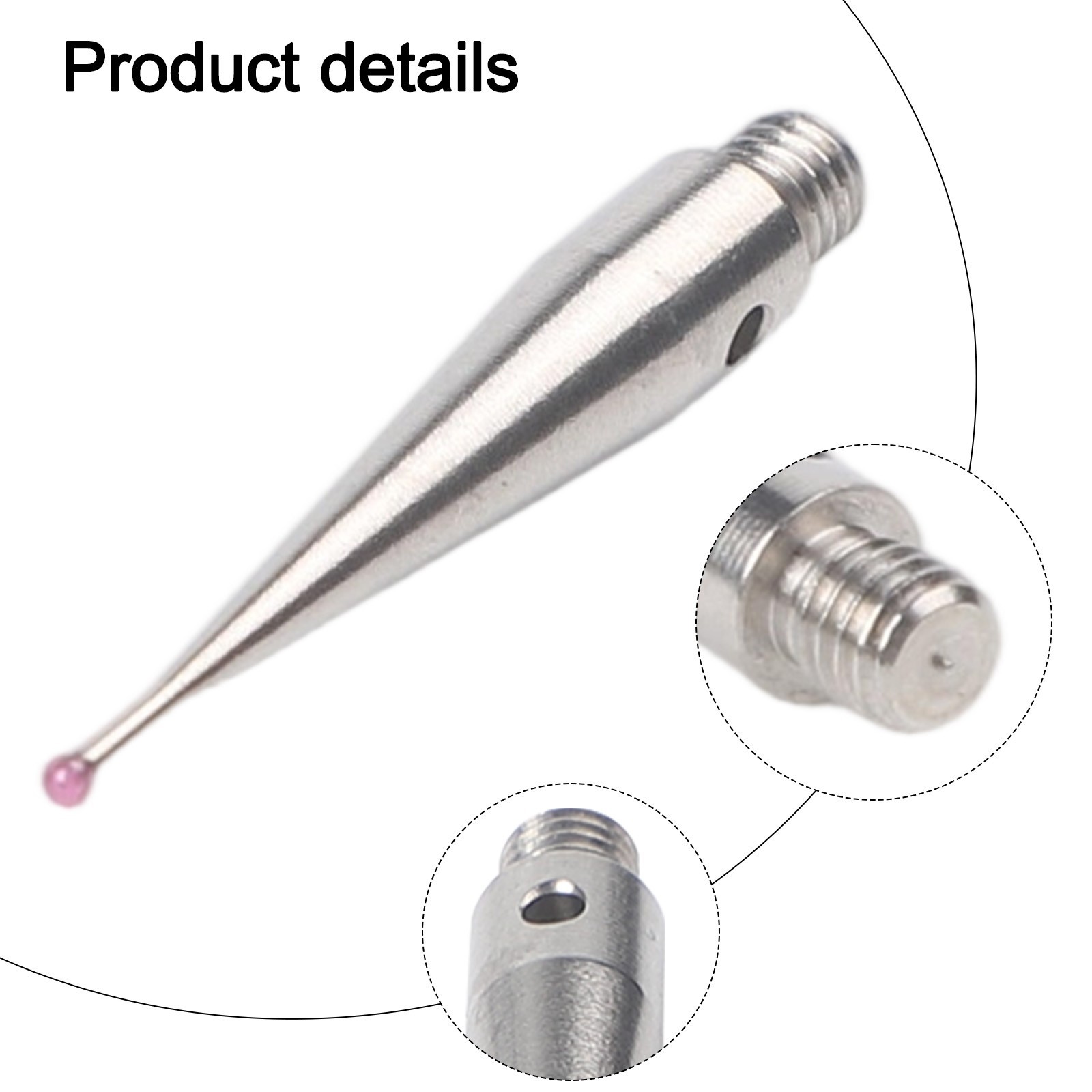 CMM Stylus 21mm Total Length 4mm Effective Length CNC Machine Applications