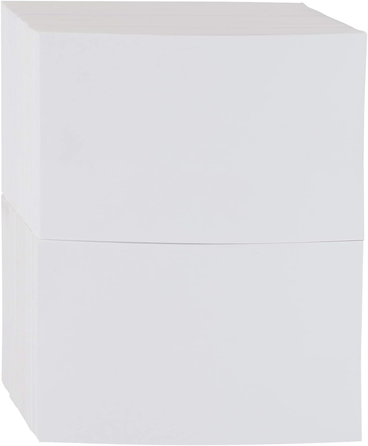 Blank Index Cards, White, 4″ x 6″, 1000 Count (Pack of 2)