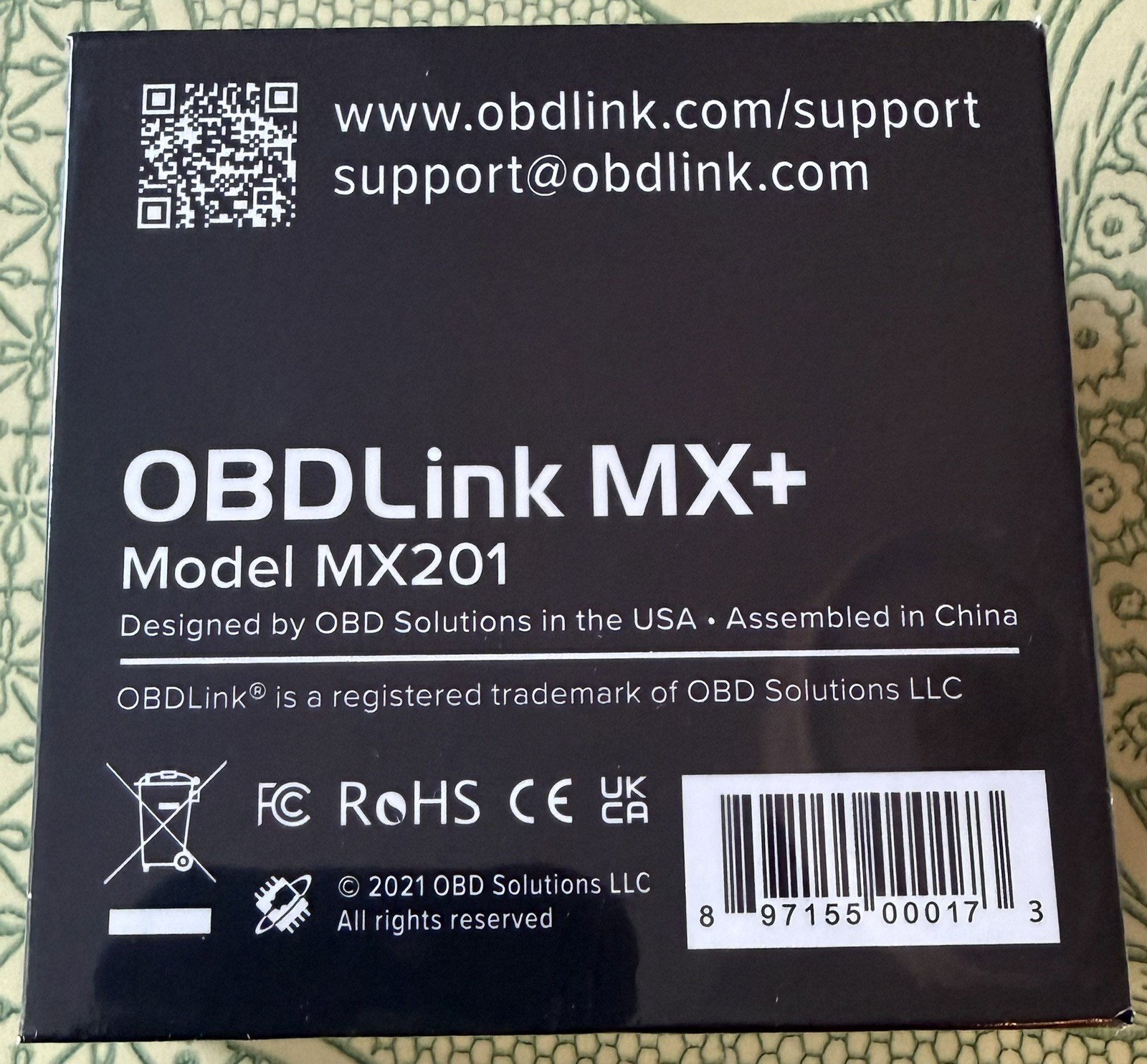 OBDLink MX+ OBD2 Bluetooth Scanner for iPhone, Android, and Windows
