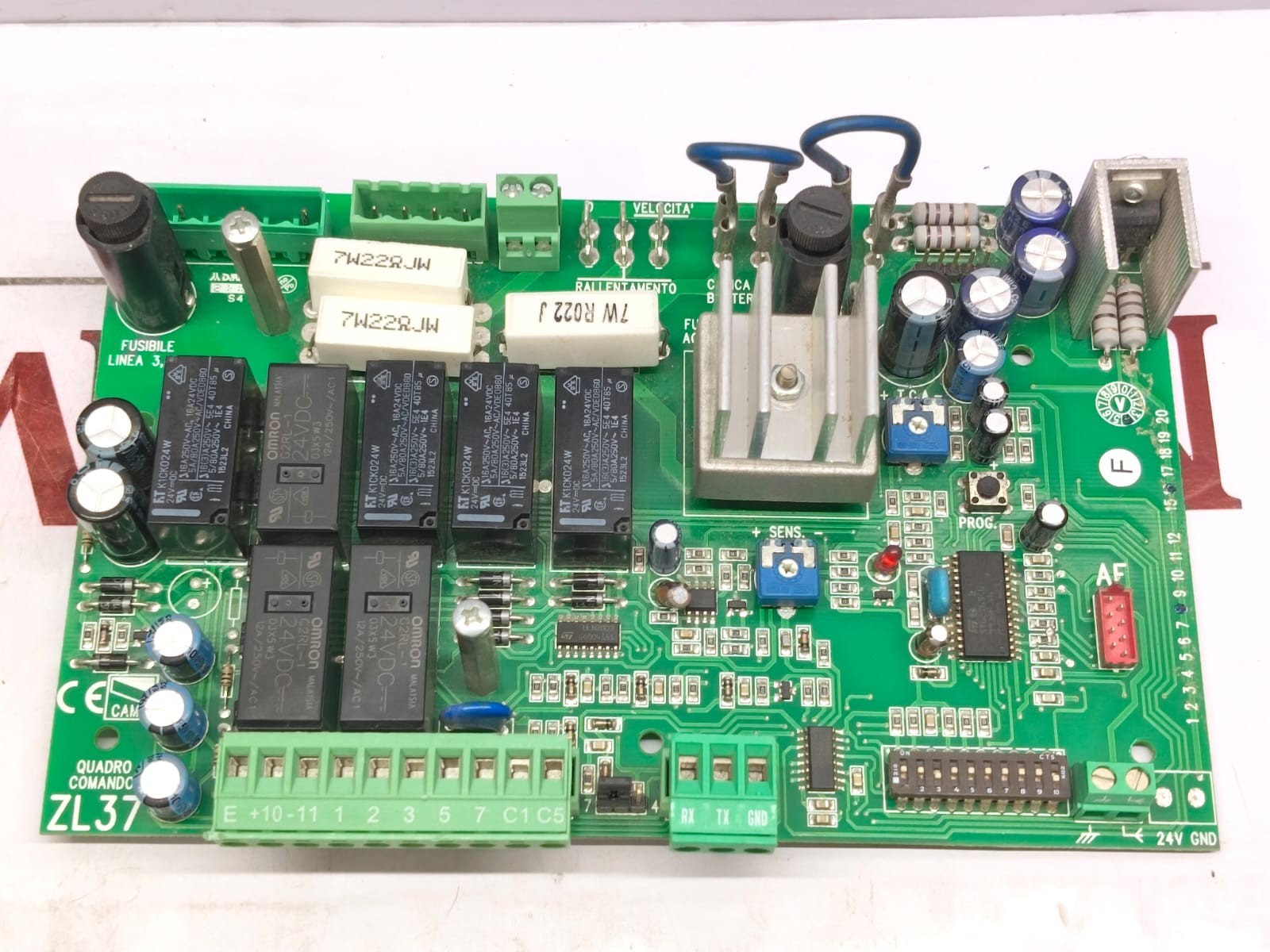 CAME ZL37 Quadro Comando Control Board for GARD4000 / GARD6000 Gate Barriers NEW