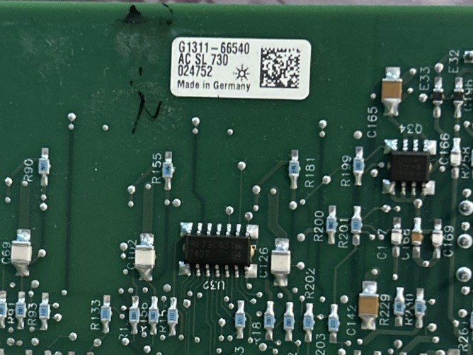 G1311-66540 Agilent 1100 1200 LC G1311A Quaternary Pump Mainboard. EB