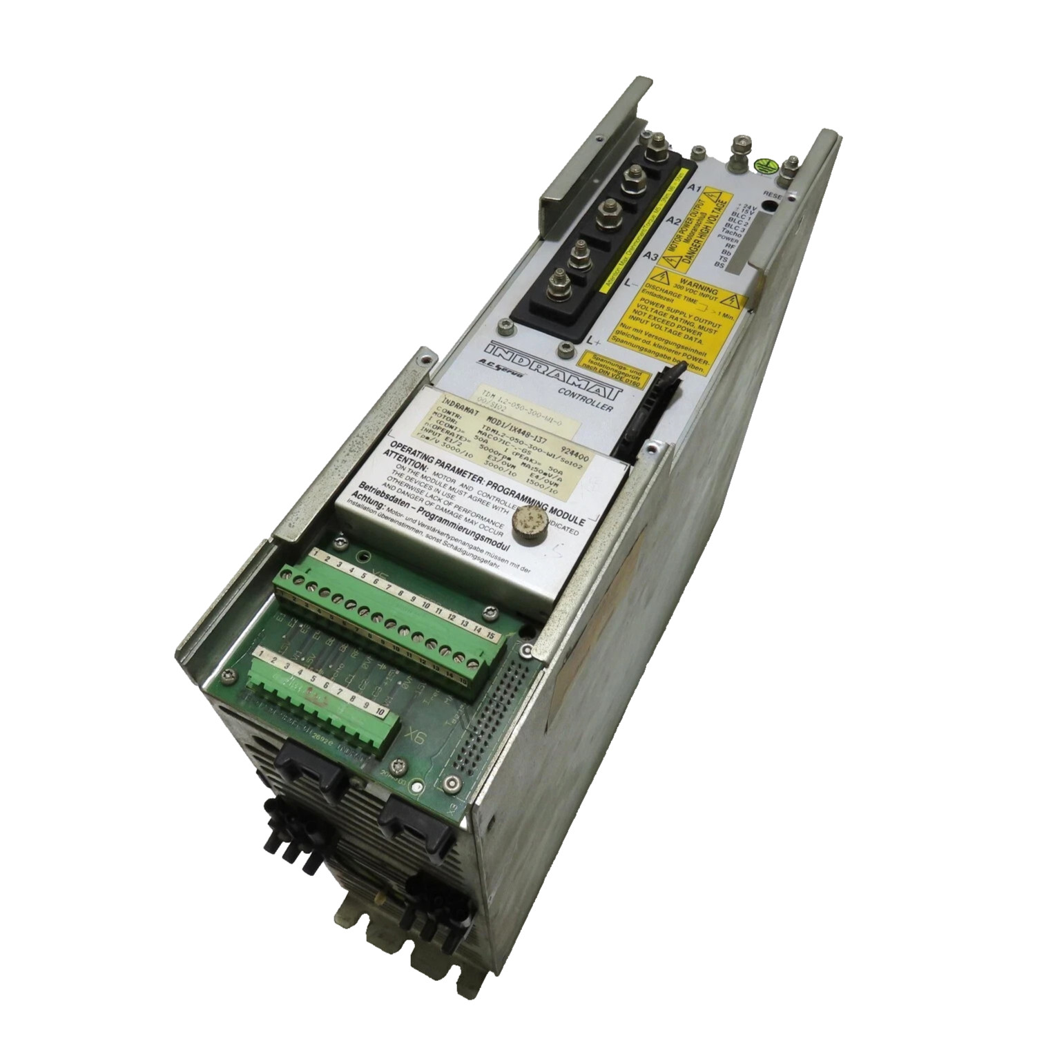 Indramat TDM 1.2-050-300-W1-000/S102 AC Servo Drive Controller 924000 – WARRANTY