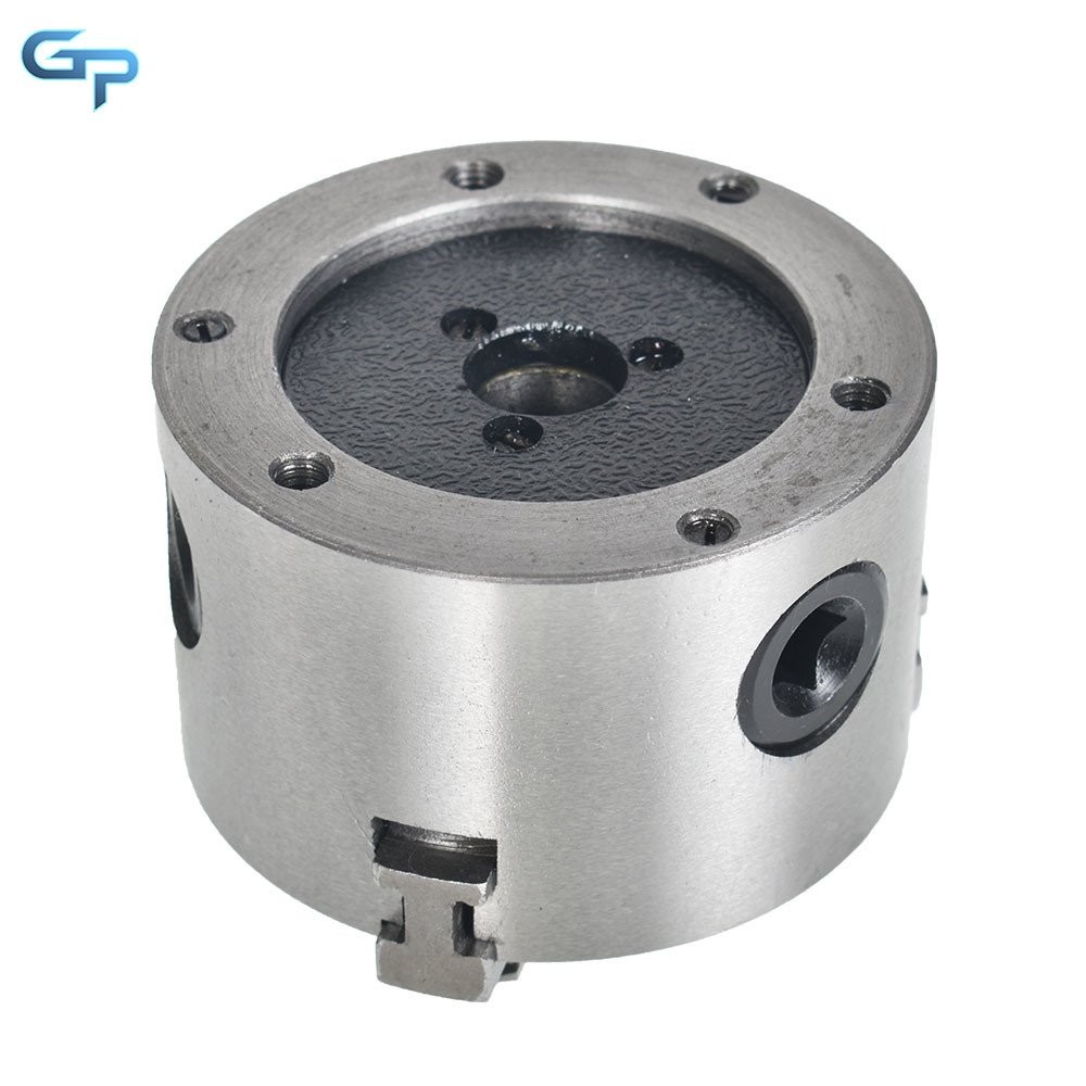 3 Jaw Lathe Chuck Manual Chuck 3″ K11-80 Self-centering Lathe Drilling Part 80mm