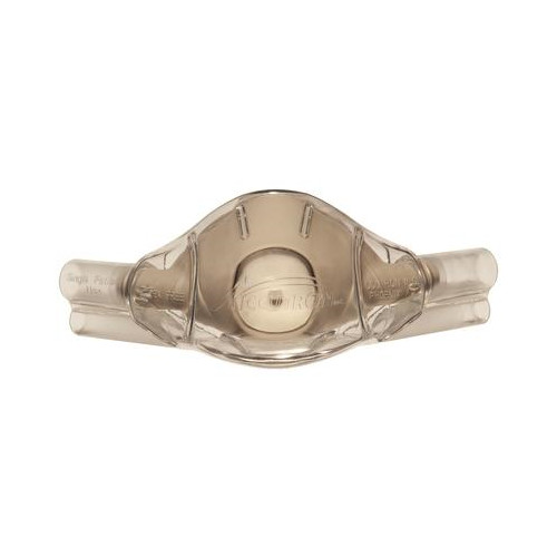 Accutron 33035-9 ClearView Single Use Nasal Hoods Masks Adult Unscented Grey 12P