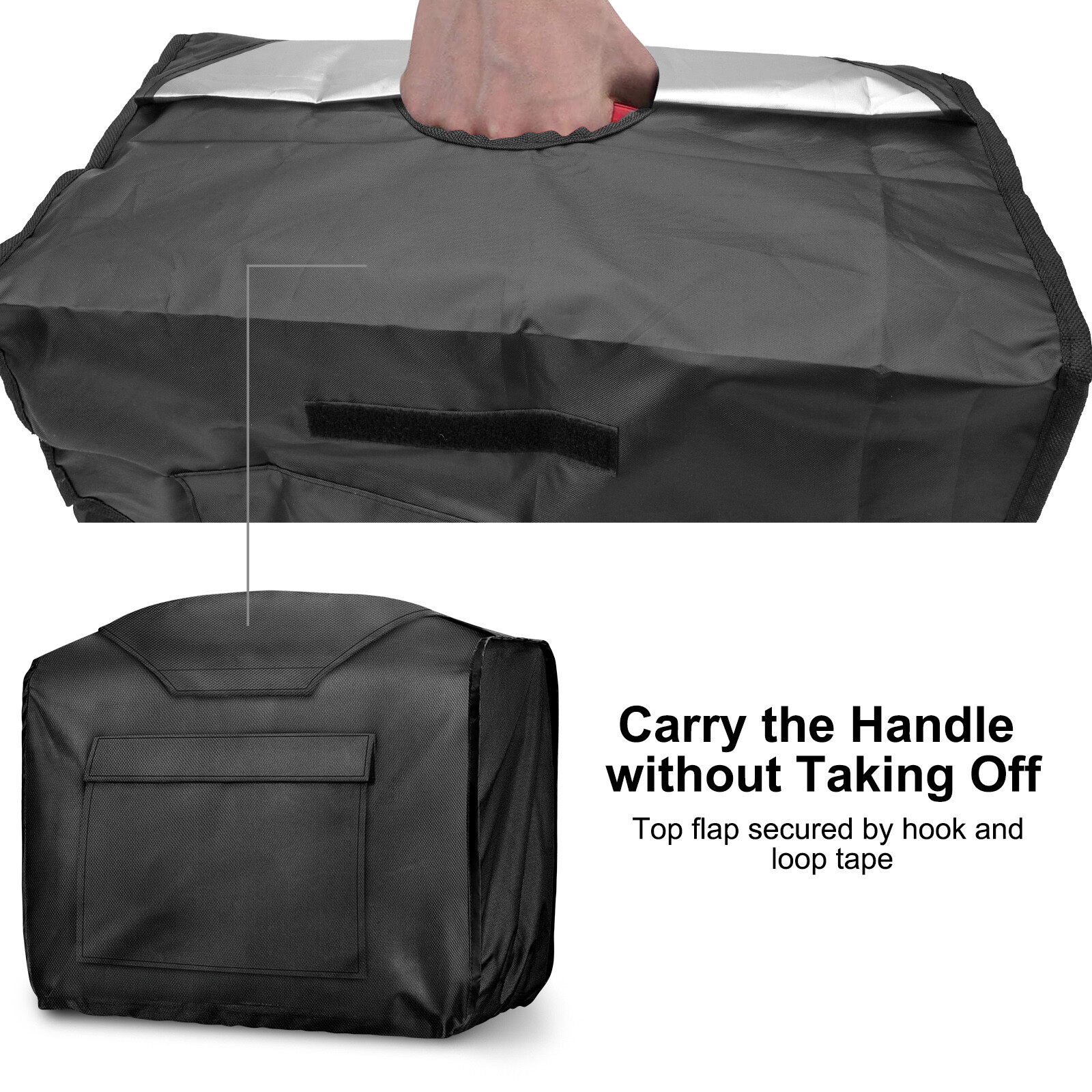 Waterproof Generator Cover Heavy Duty, Portable Outdoor Storage Cover 21x11x16″