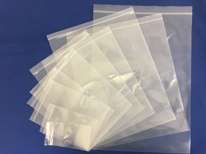Clear 6 Mil Plastic Zip Lock Re-Sealable Top Reclosable Poly Bags 6Mil 6-MIL