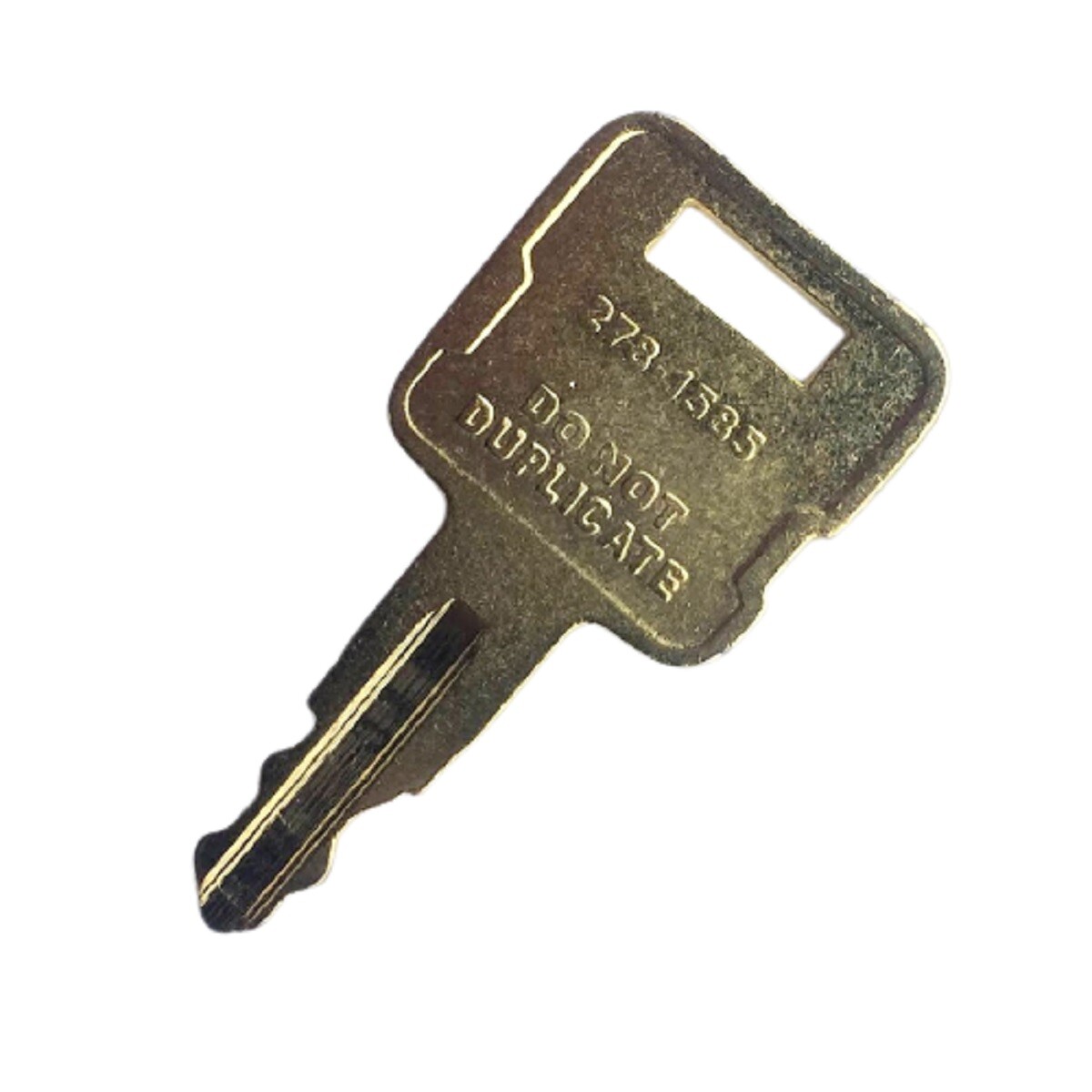 CAT Caterpillar Heavy Equipment Ignition Key all Metal with Logo 5P-8500