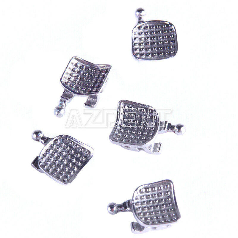 AZDENT Dental Ortho MIM Monoblock Bracket Braces Mini Roth MBT 018/ 022 Hook 345