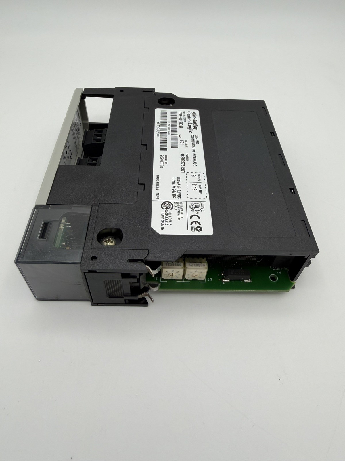 Rockwell Automation Allen Bradley ControlLogix 1756-DHRI0 DH + /RIO Module