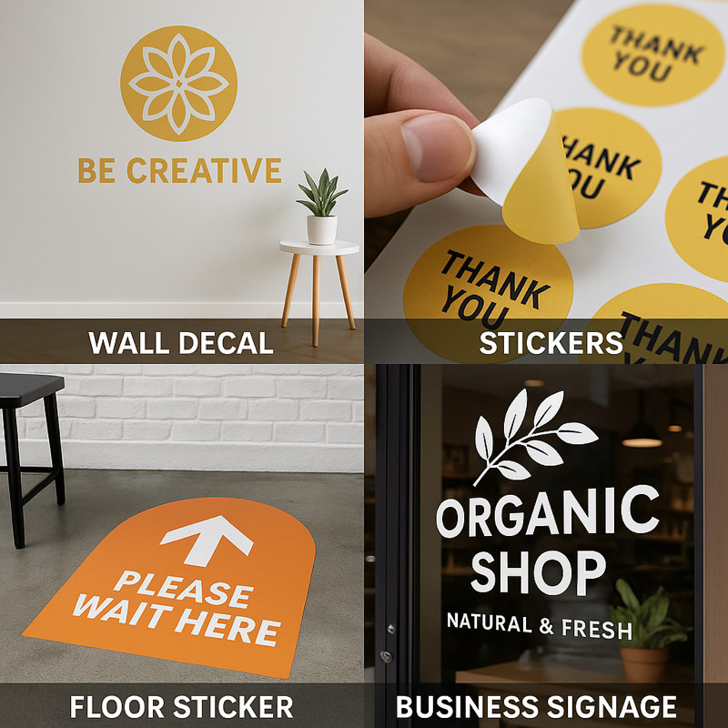 54″x150′ Glossy Removable Self-adhesive Printing Wall Decal Sticker Vinyl