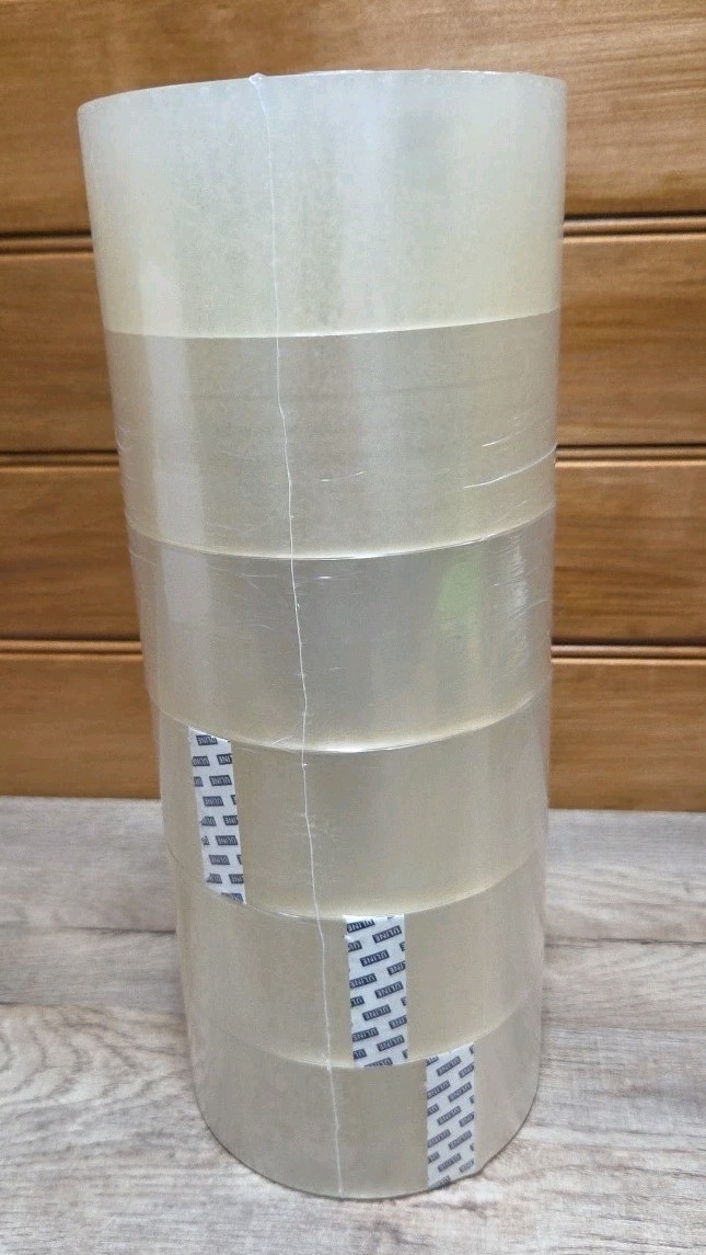 6 Rolls Of ULINE S-423 2″ x 110yds 2mil Clear Packing/Shipping Tape New Sealed