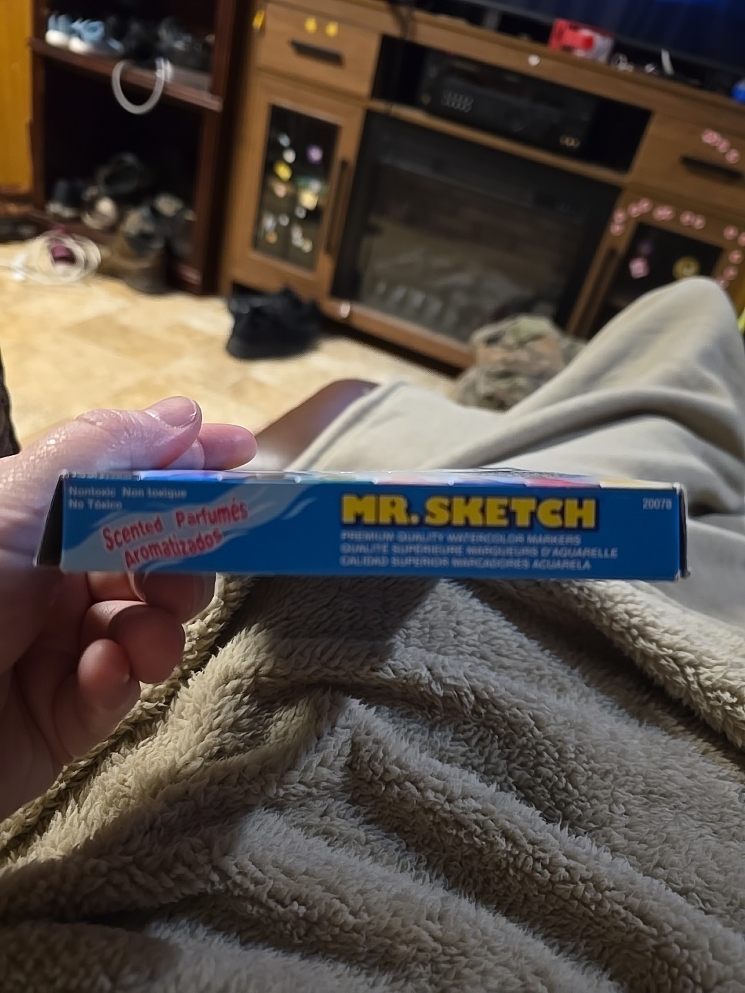 Mr. Sketch 8 Markers Nontoxic Scented NOS 2005 Chiseled 20078 Watercolor Asst.