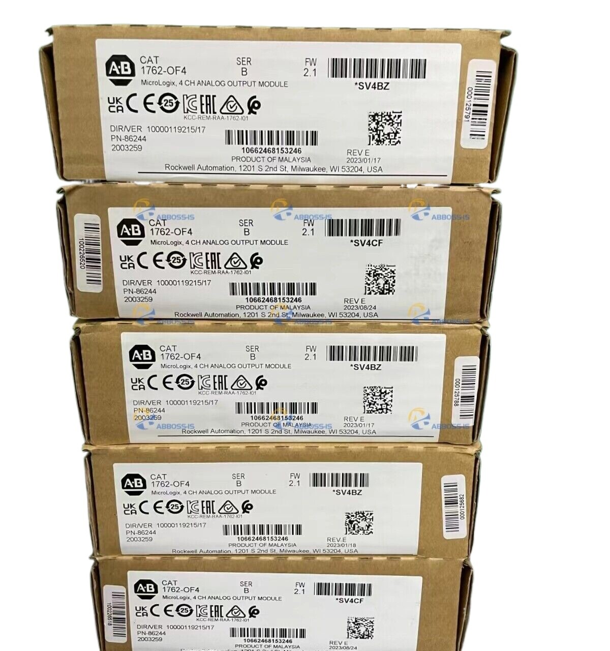 Allen-Bradley 1762-OF4 /B MicroLogix Analog Output Module