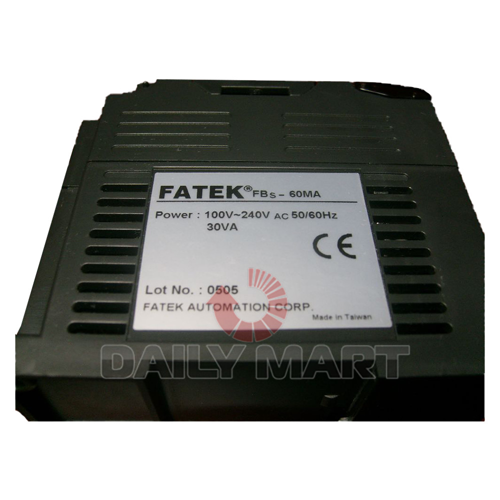 Used & Tested FATEK FBS-60MA Programmable Logic Controllers