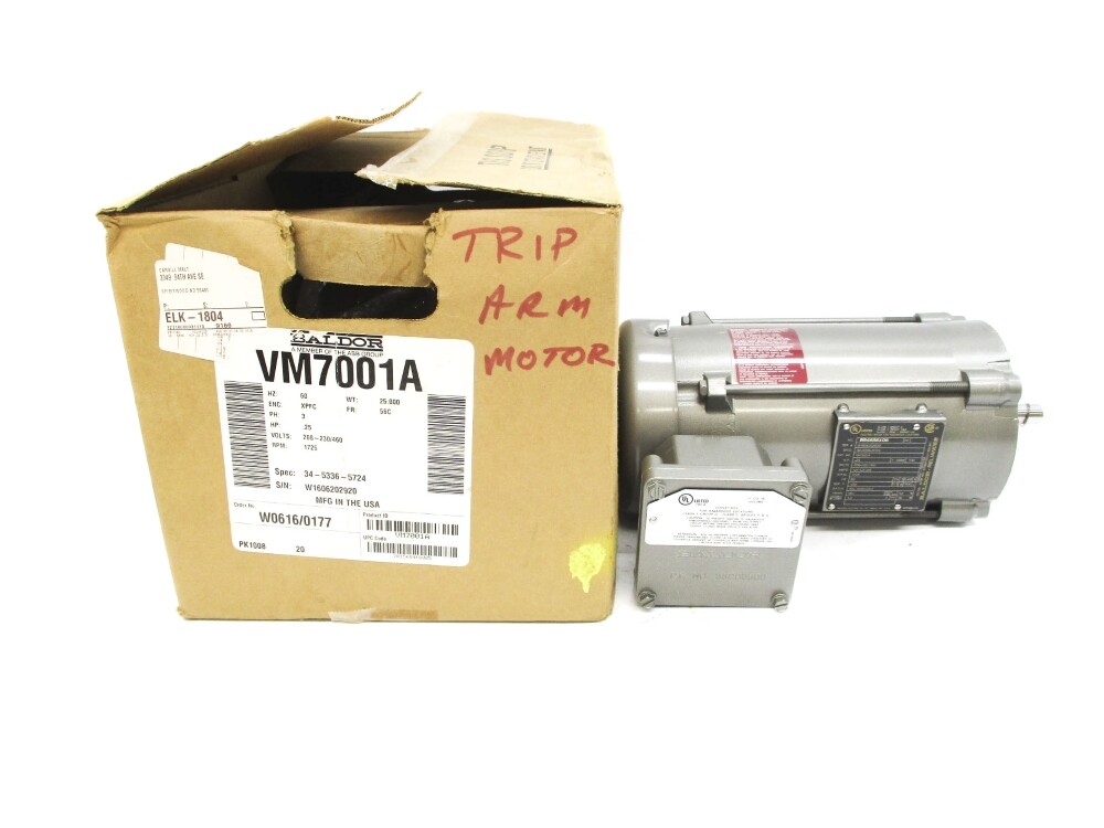 BALDOR VM7001A SER. F NSMP