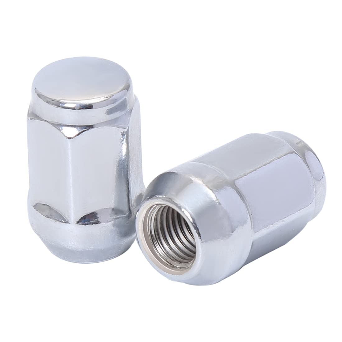 20Pc 1/2-20×35 Ford Lug Nut Chrome 19mm Hex Fit F150 F100 Explorer Edge