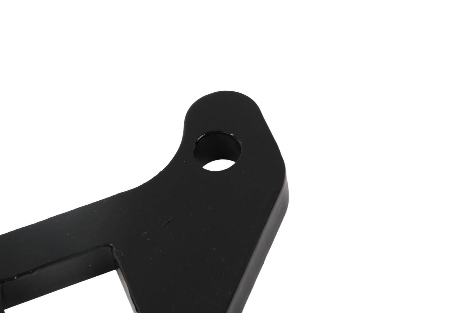 Fits For Chinese Mini Excavator Drive Motor Bracket BLACK 2Pcs Flange bracket