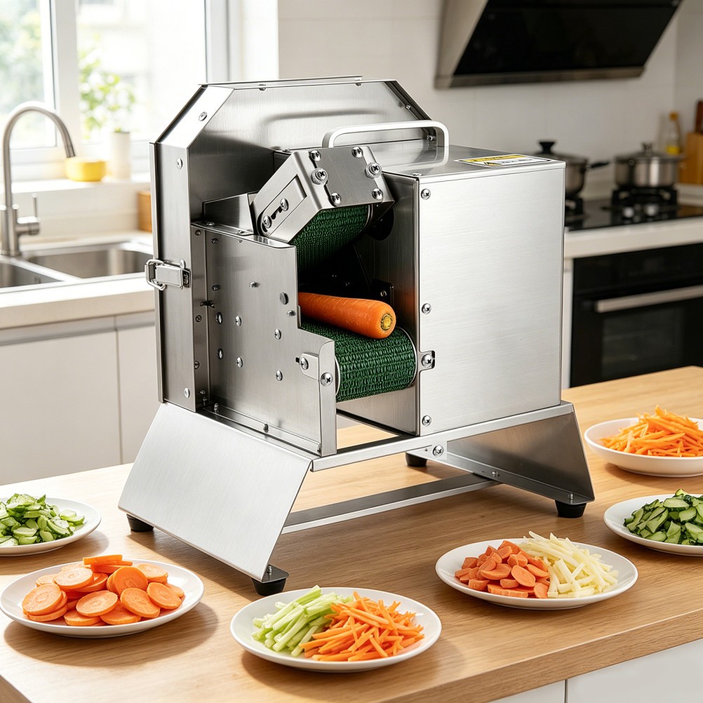 Electric Chopping Machine Green Onion Segment Cutter Commercial Vegetable Cutter