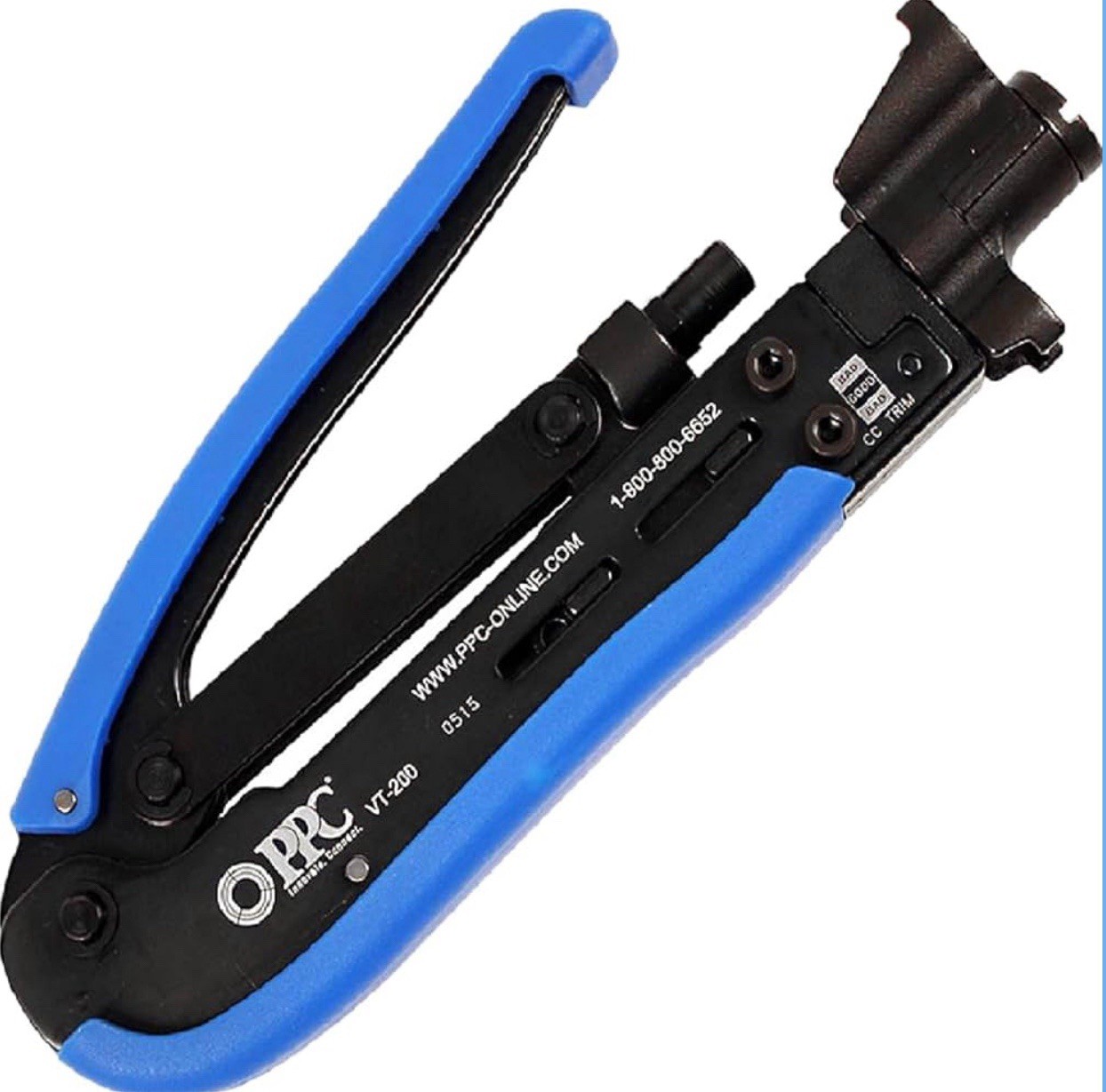 PPC VT-200 Universal cable Television/Satellite Professional Compression Tool.