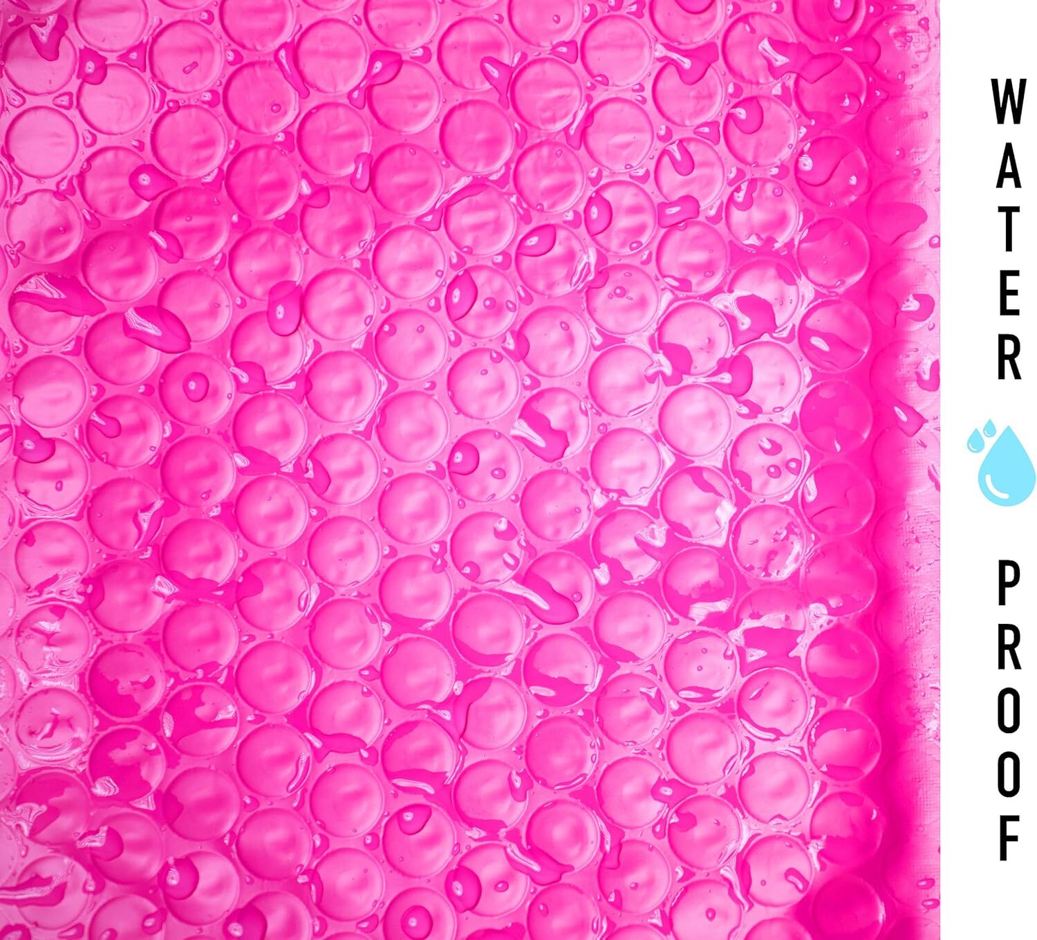 #4 9.5×14.5 HOT PINK POLY BUBBLE MAILERS SHIPPING PADDED BAGS ENVELOPES 9.5×13.5
