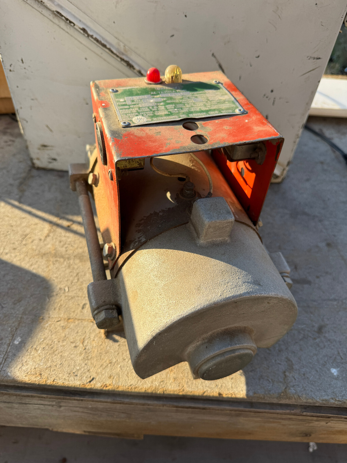Galland LV4R 120VAC AC Belt Driven Alternator Generator DC Battery Charging USA