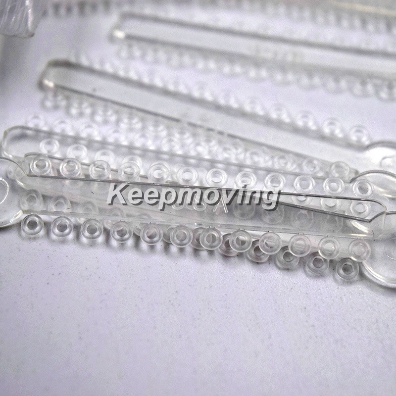 1040 Pcs/Pack Dental Orthodontic Ligature Ties Elastic Rubber Bands 44 Colors