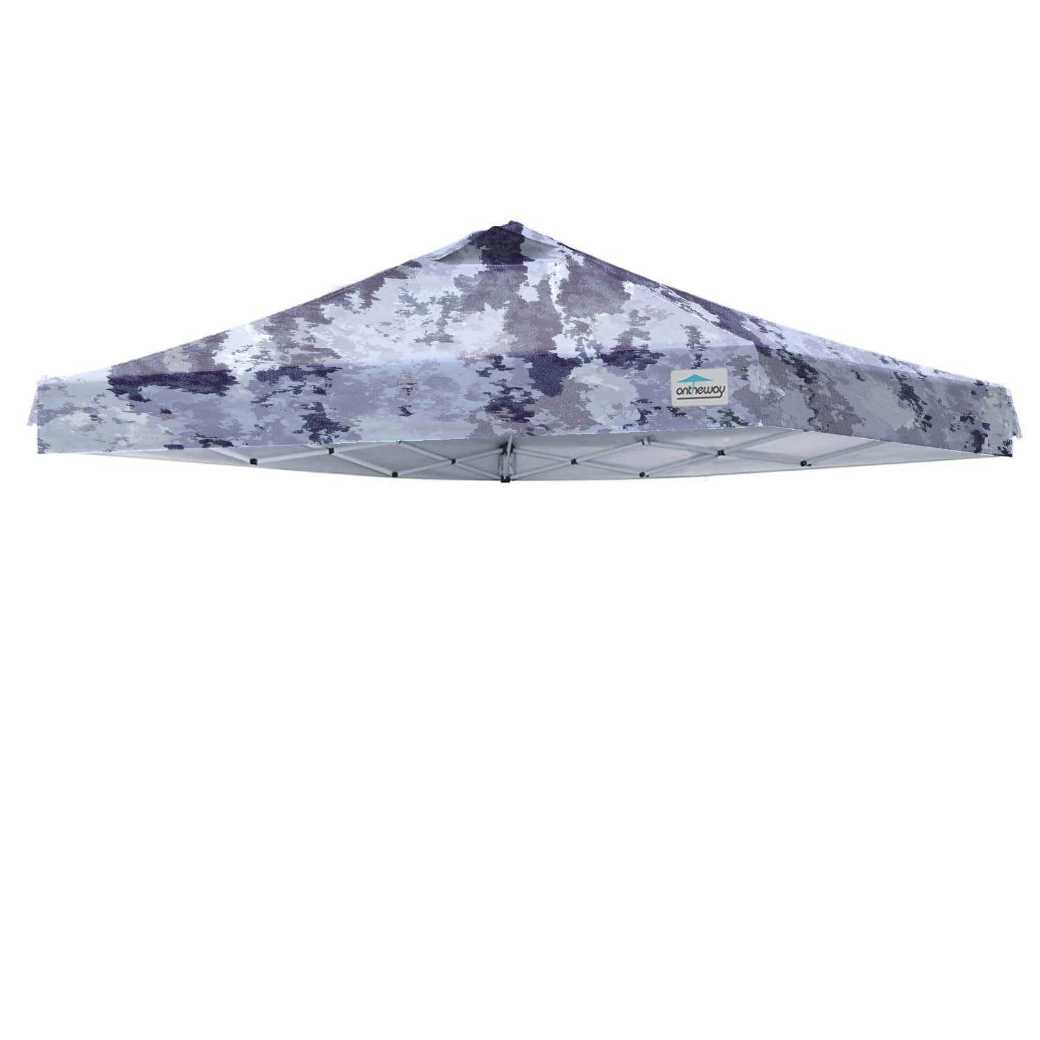 Ontheway 10X10 Replacement Canopy Top Cover Pop Up Canopy Tent Air Vent