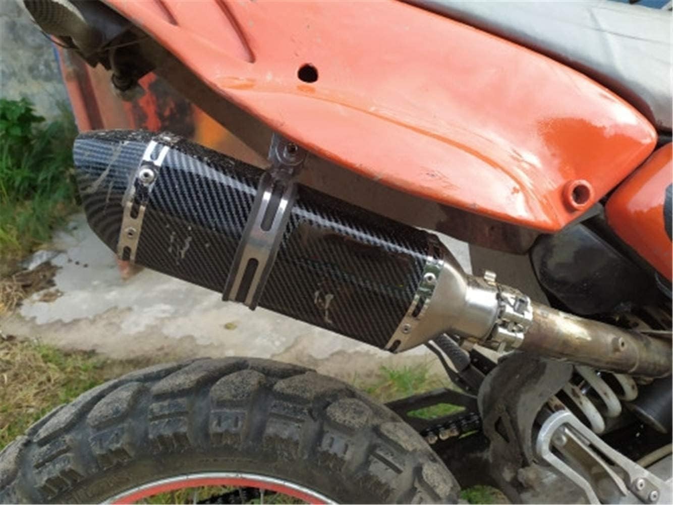 2Pcs Exhaust Clamp Stainless Steel Exhaust Band Clamp Replacement for Motorcycle