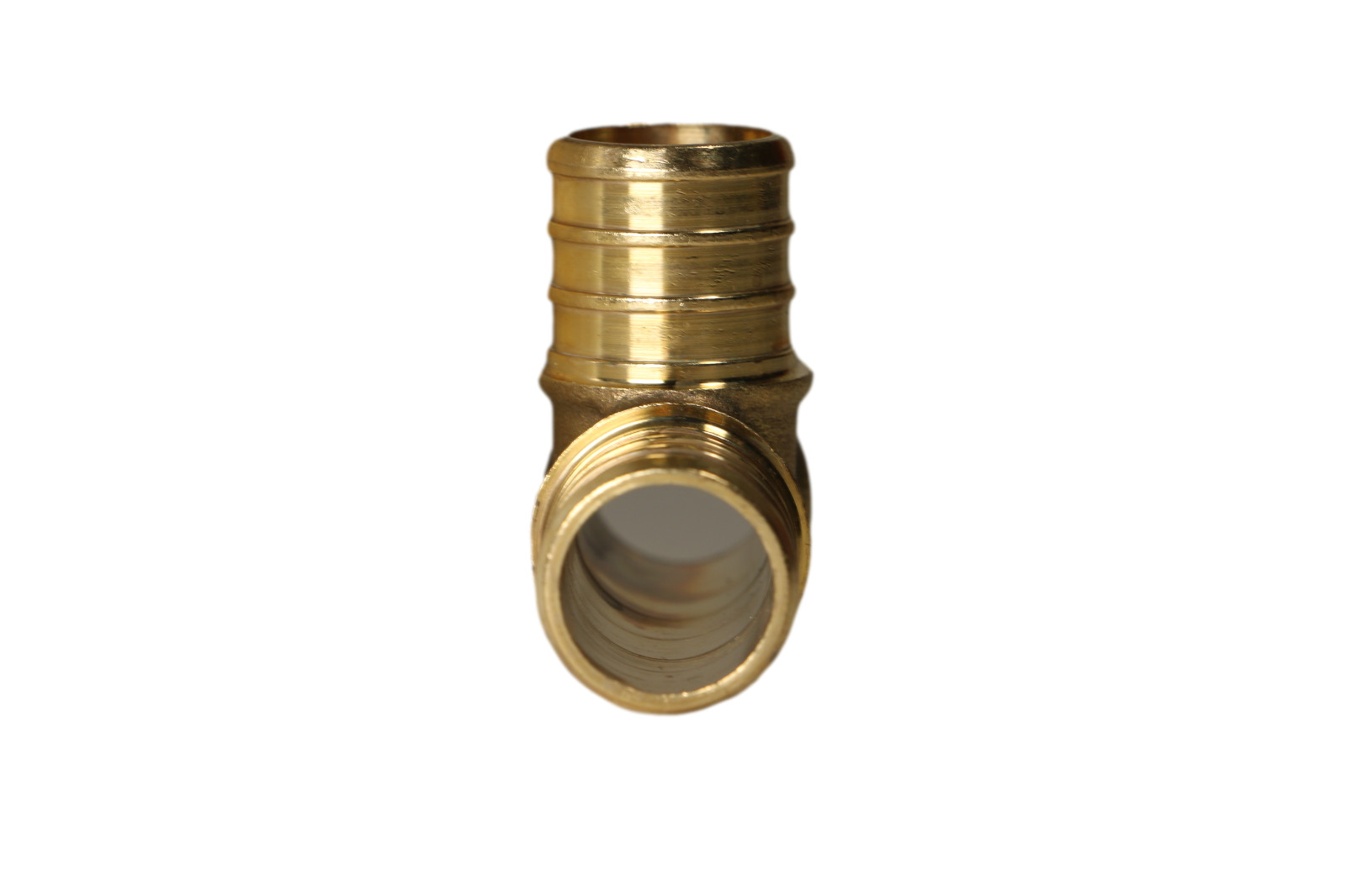 5 Pcs. 3/4″ x 3/4″ x 3/4″ Pex Tee, 3/4 Inch Pex Tee, Lead Free Brass 23-2-3=5
