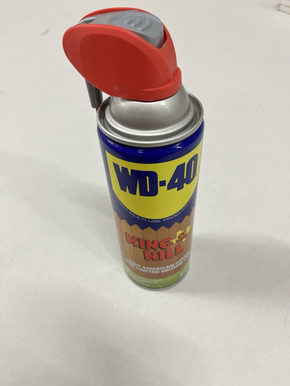 King of the Hill x WD-40 12 oz Rust Spray Home Depot Exclusive Can Brand New!
