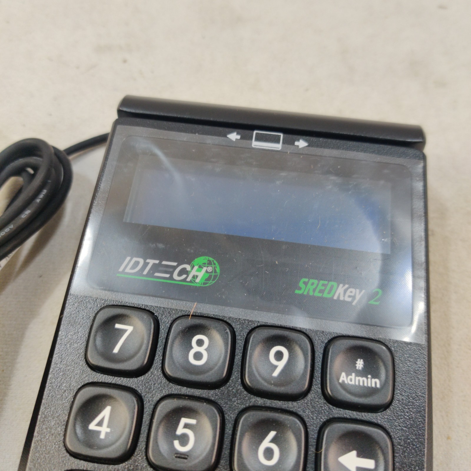 ID Tech SREDKey 2 Key Pad with MSR USB KB Enhanced Format IDSK2-534E